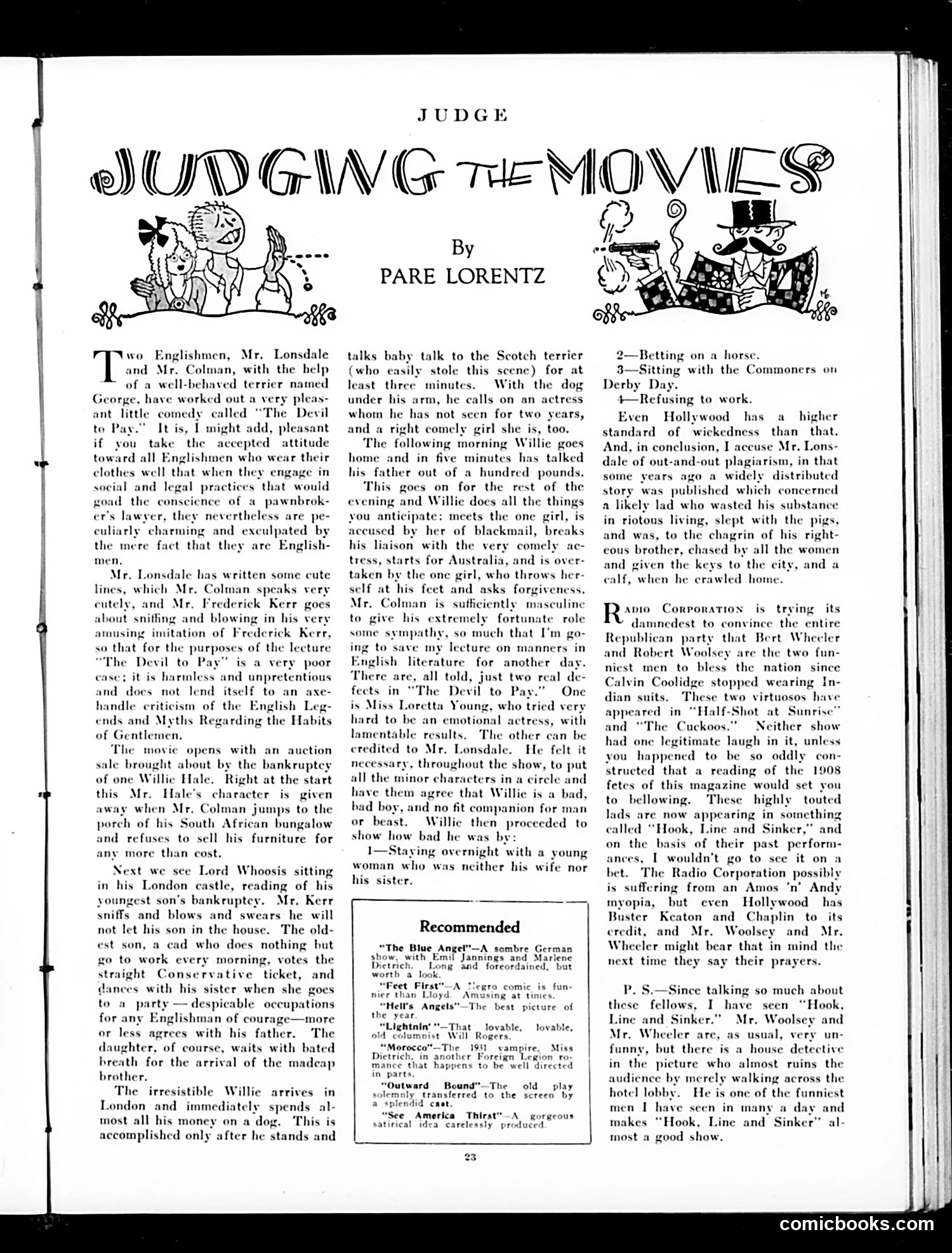 Judge — January 10, 1931 — page 25 of 36