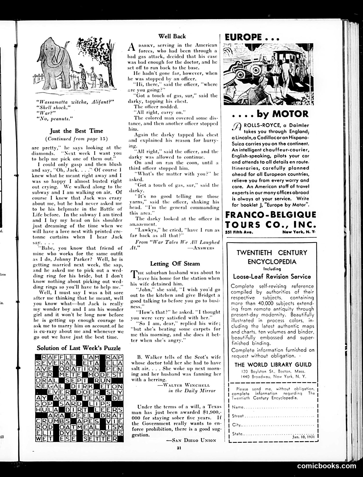 Judge — January 10, 1931 — page 33 of 36