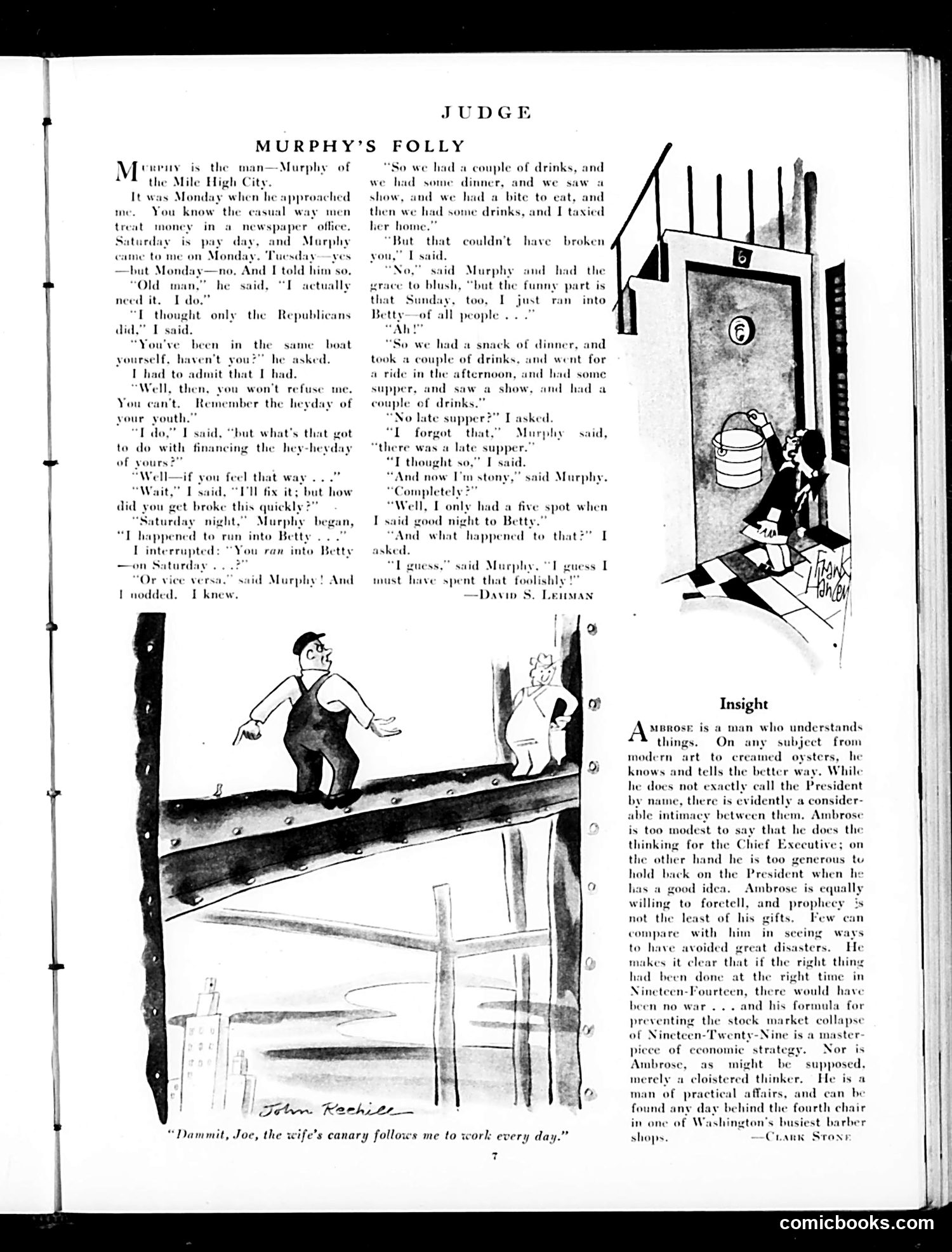 Judge — January 17, 1931 — page 9 of 48