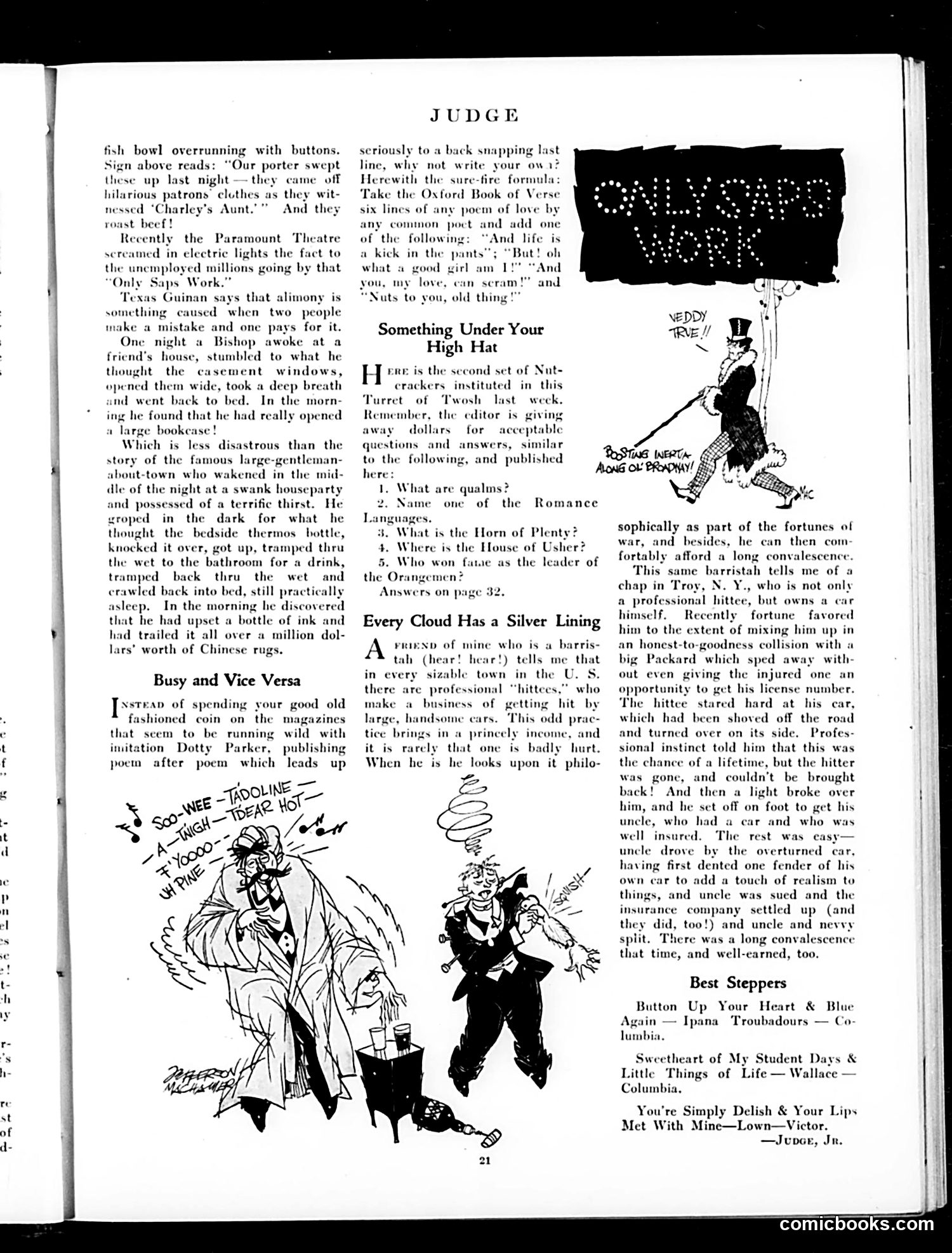 Judge — January 24, 1931 — page 23 of 36