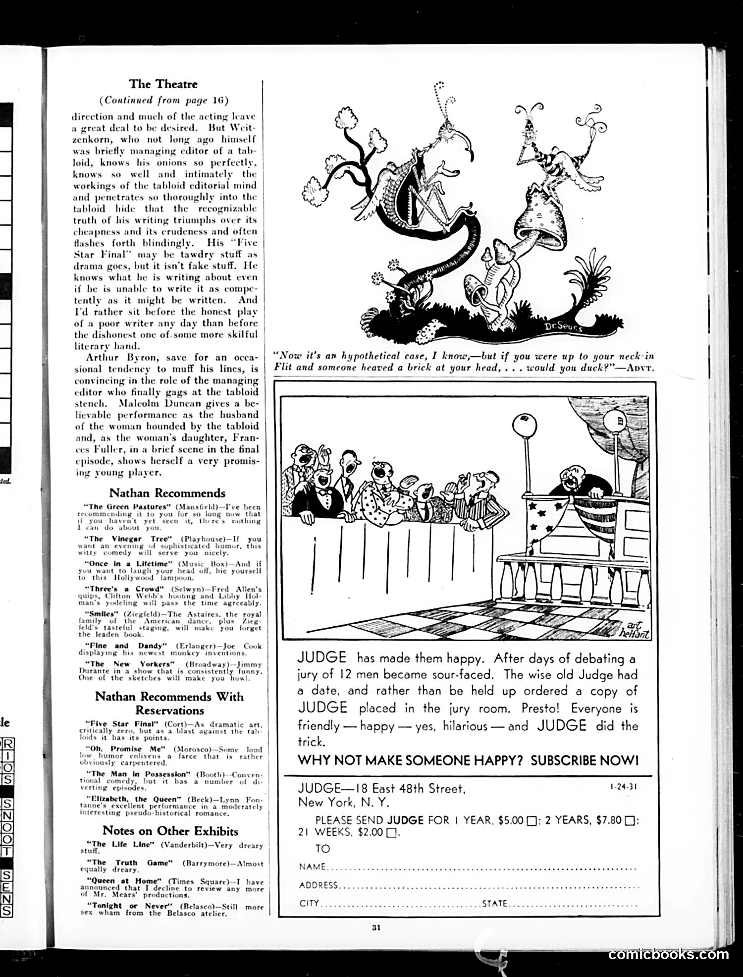 Judge — January 24, 1931 — page 33 of 36