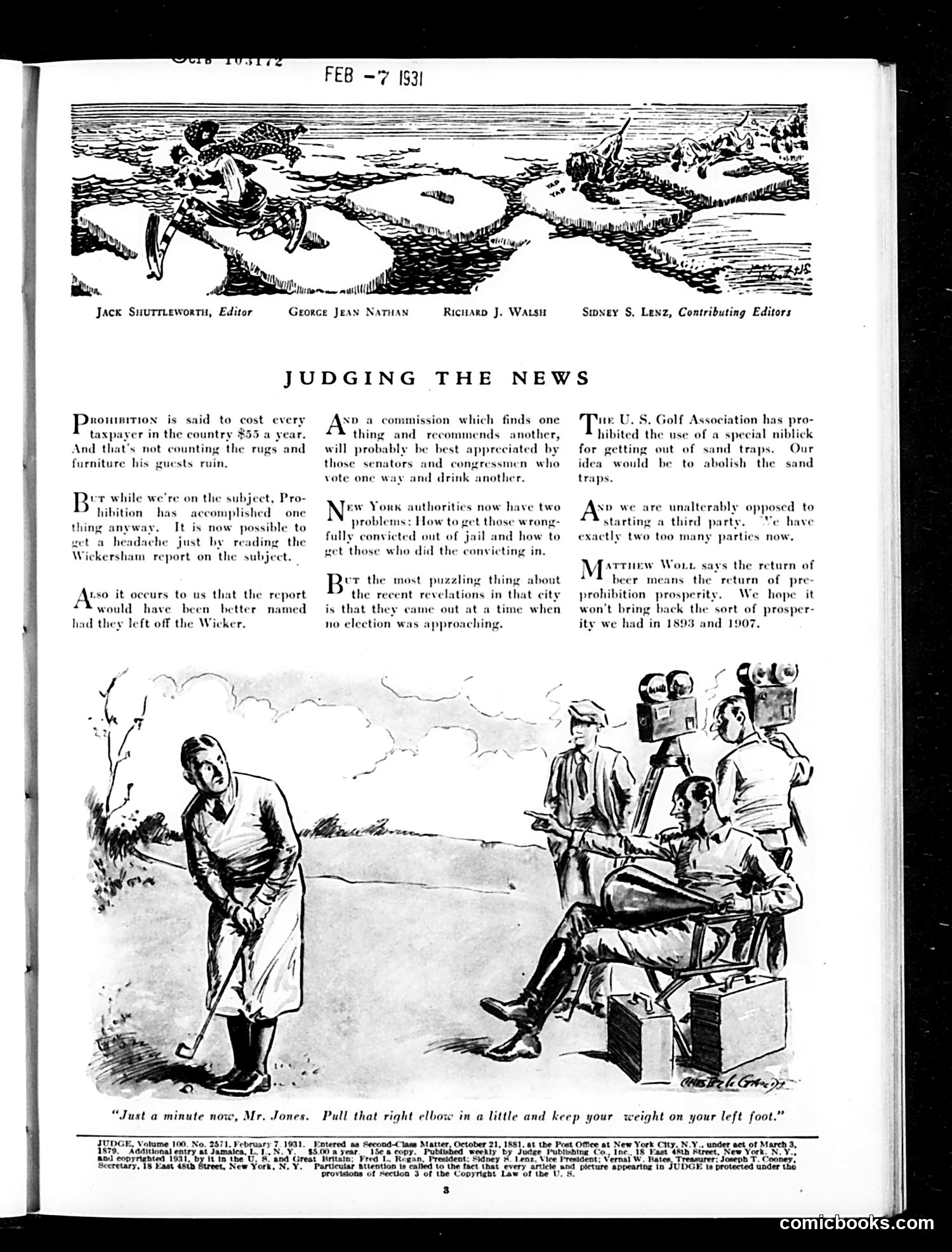 Judge — February 7, 1931 — page 5 of 36