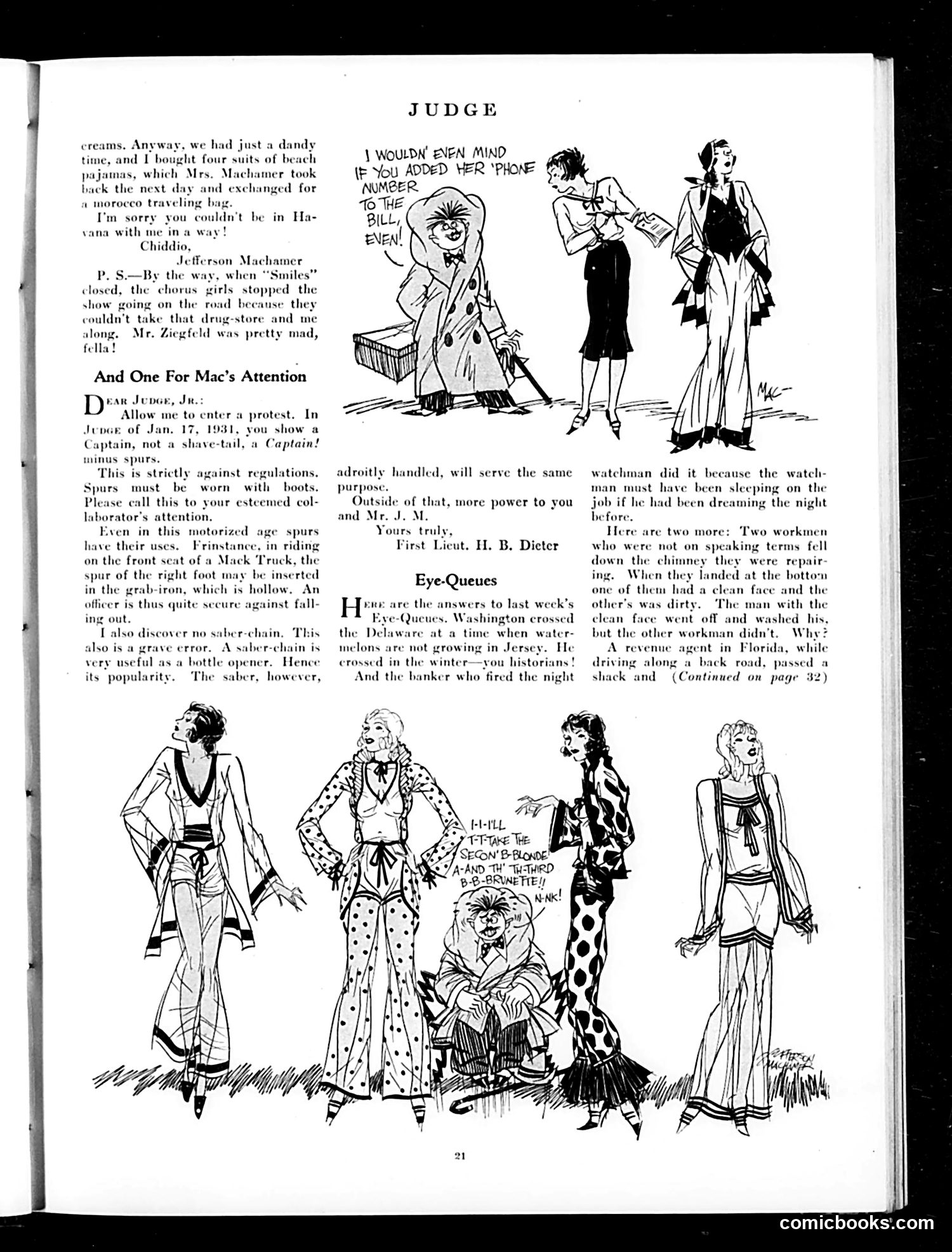 Judge — February 7, 1931 — page 23 of 36