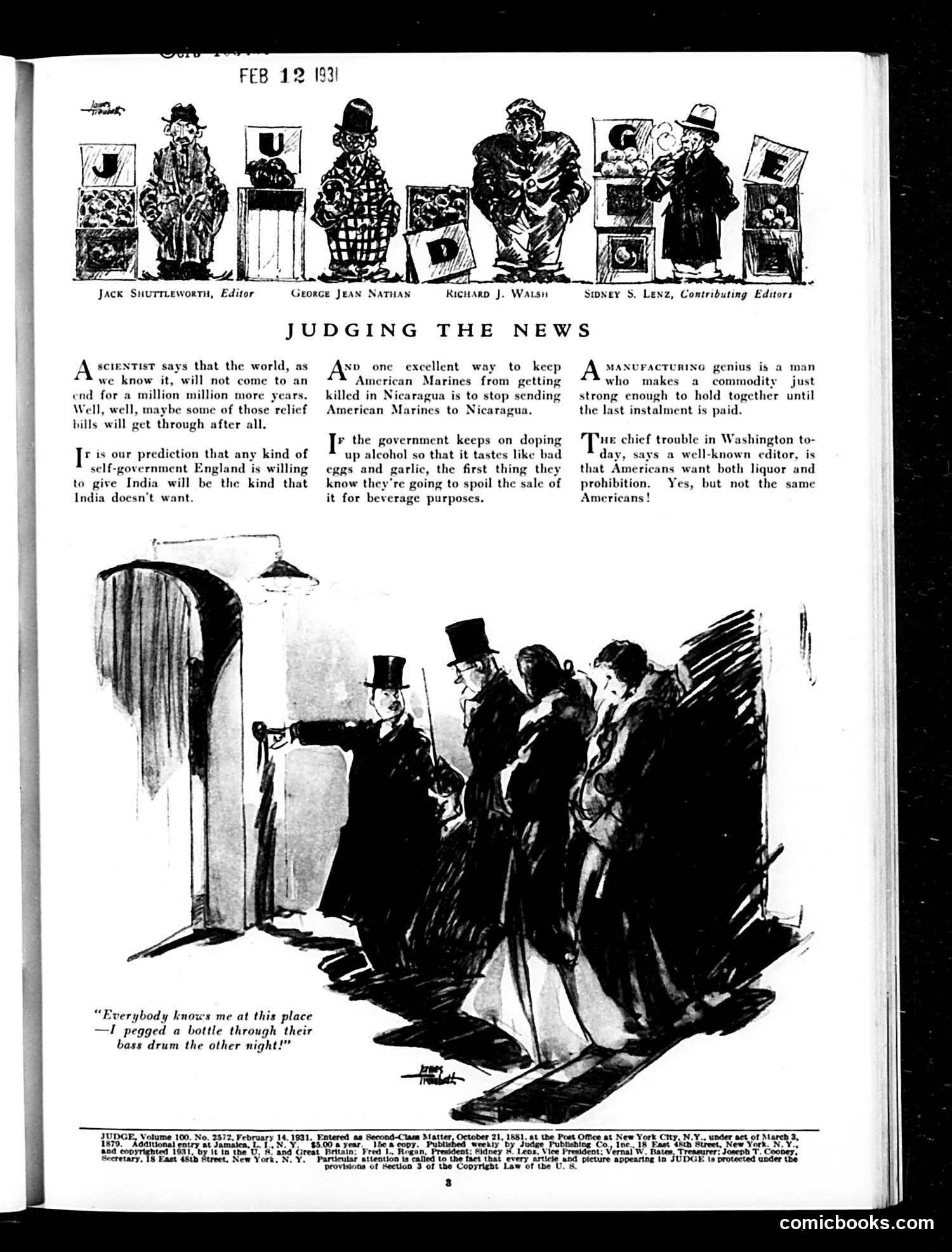 Judge — February 14, 1931 — page 5 of 36