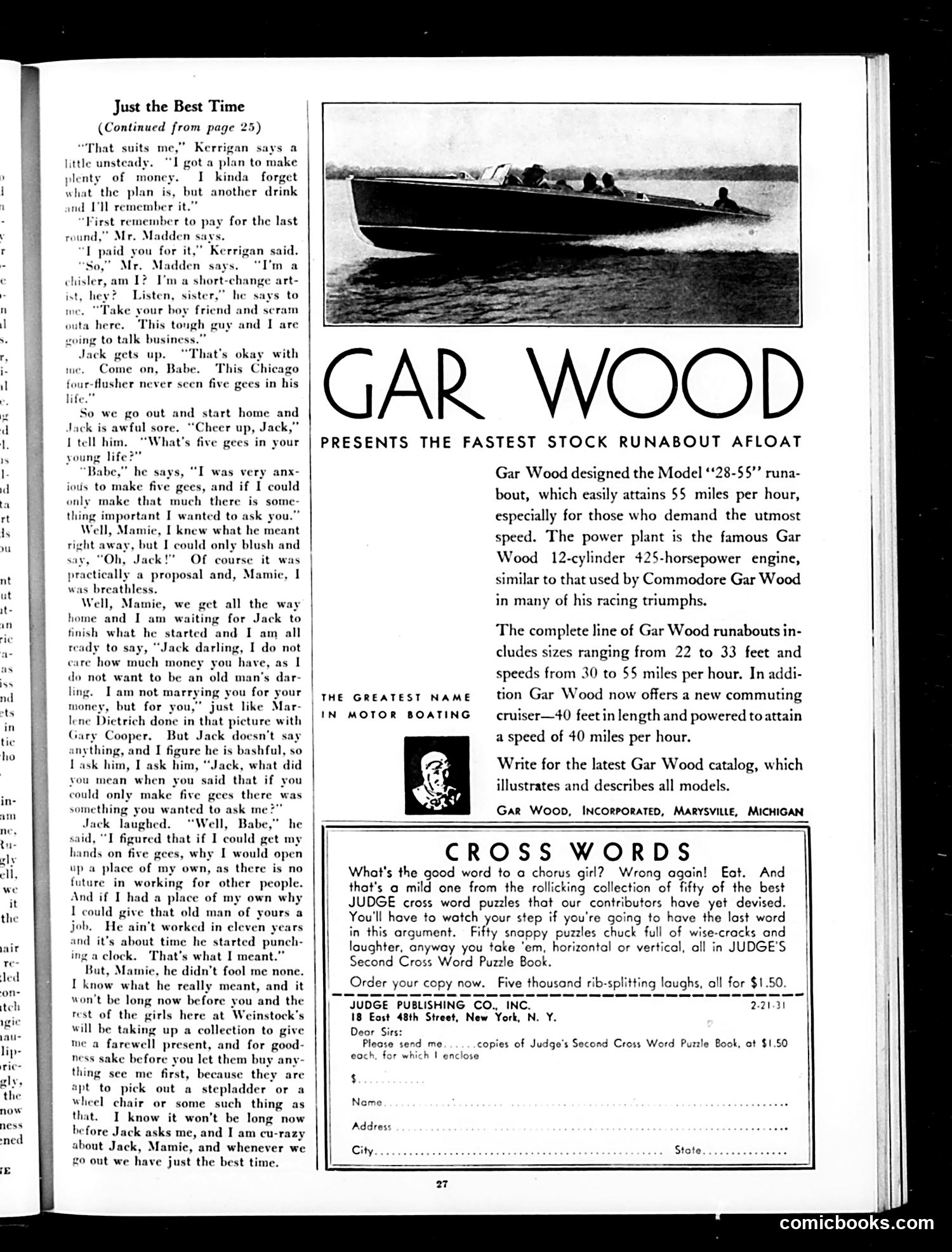 Judge — February 21, 1931 — page 29 of 36