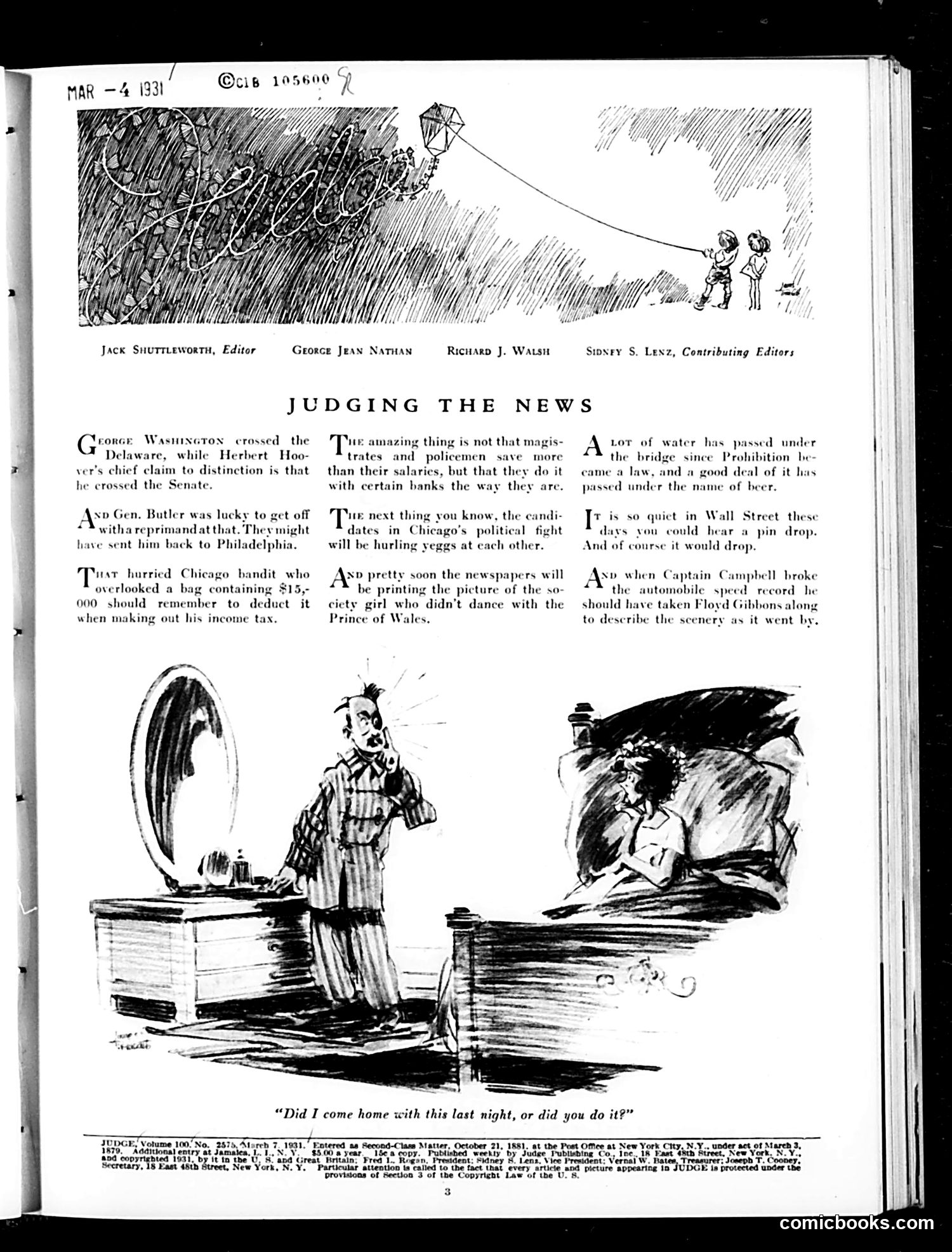 Judge — March 7, 1931 — page 5 of 36