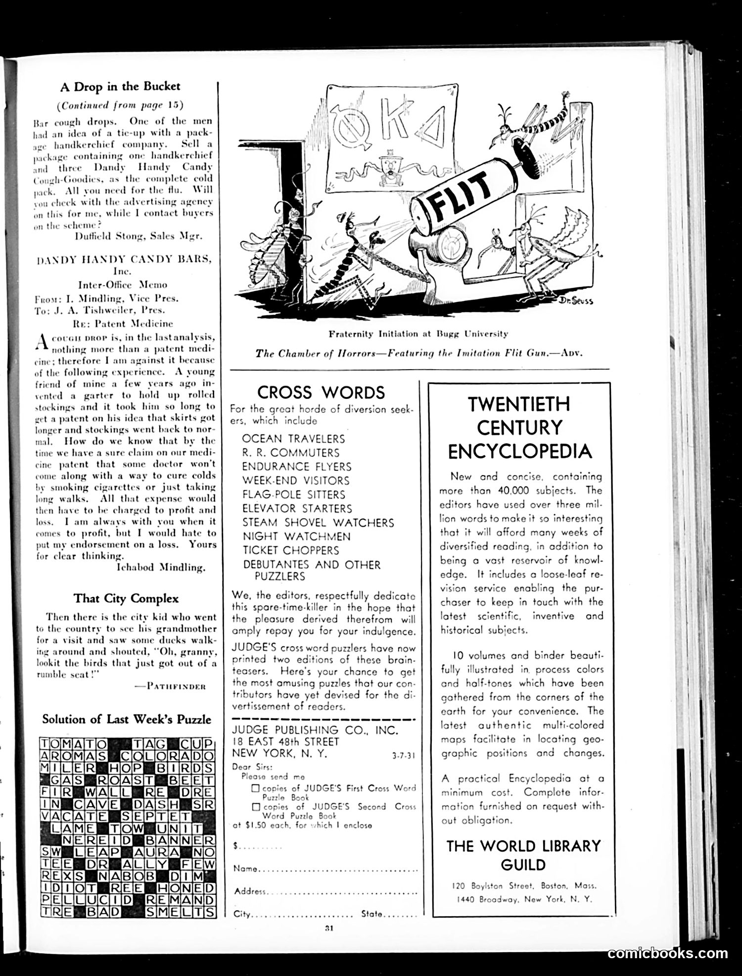 Judge — March 7, 1931 — page 33 of 36