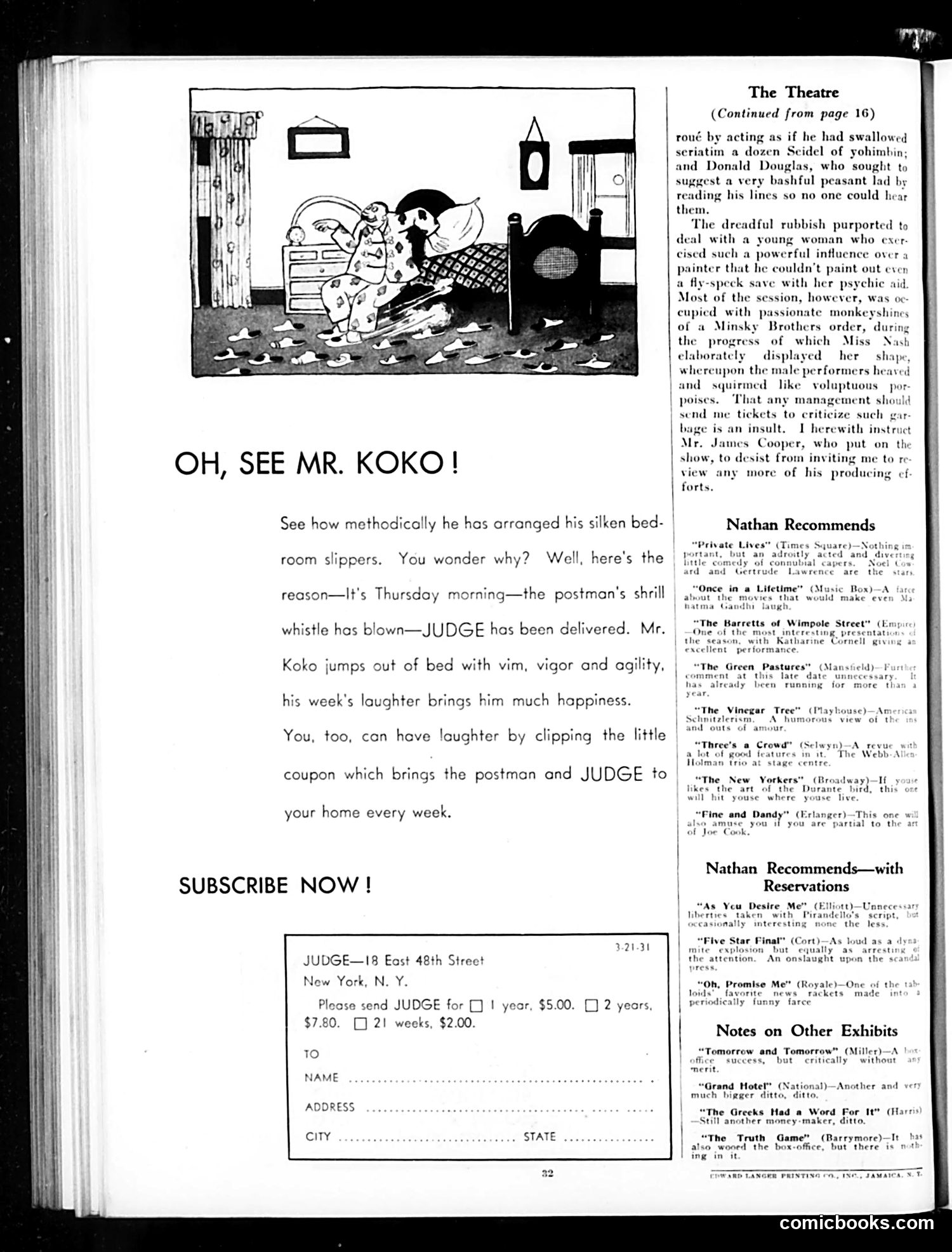 Judge — March 21, 1931 — page 34 of 36