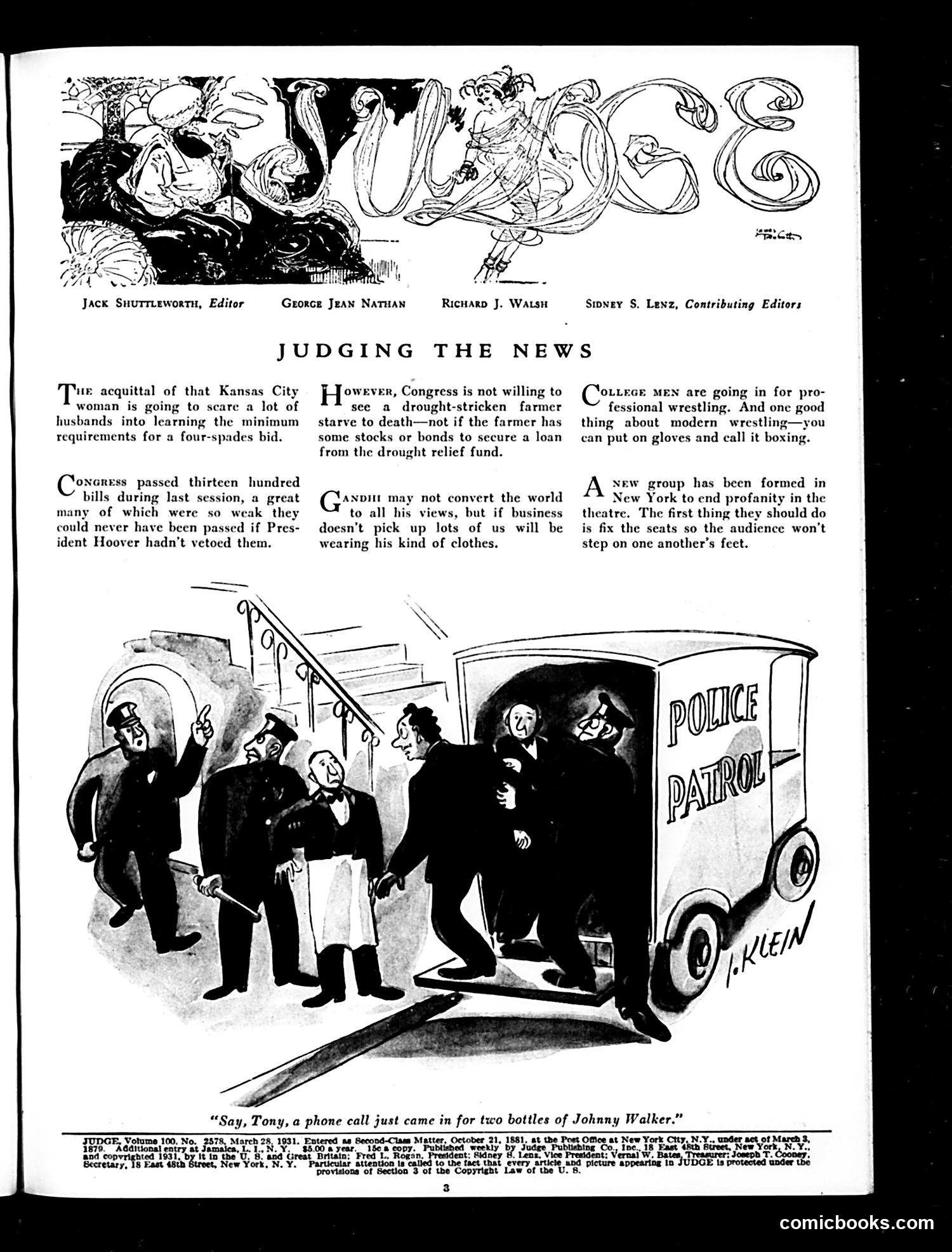 Judge — March 28, 1931 — page 5 of 36