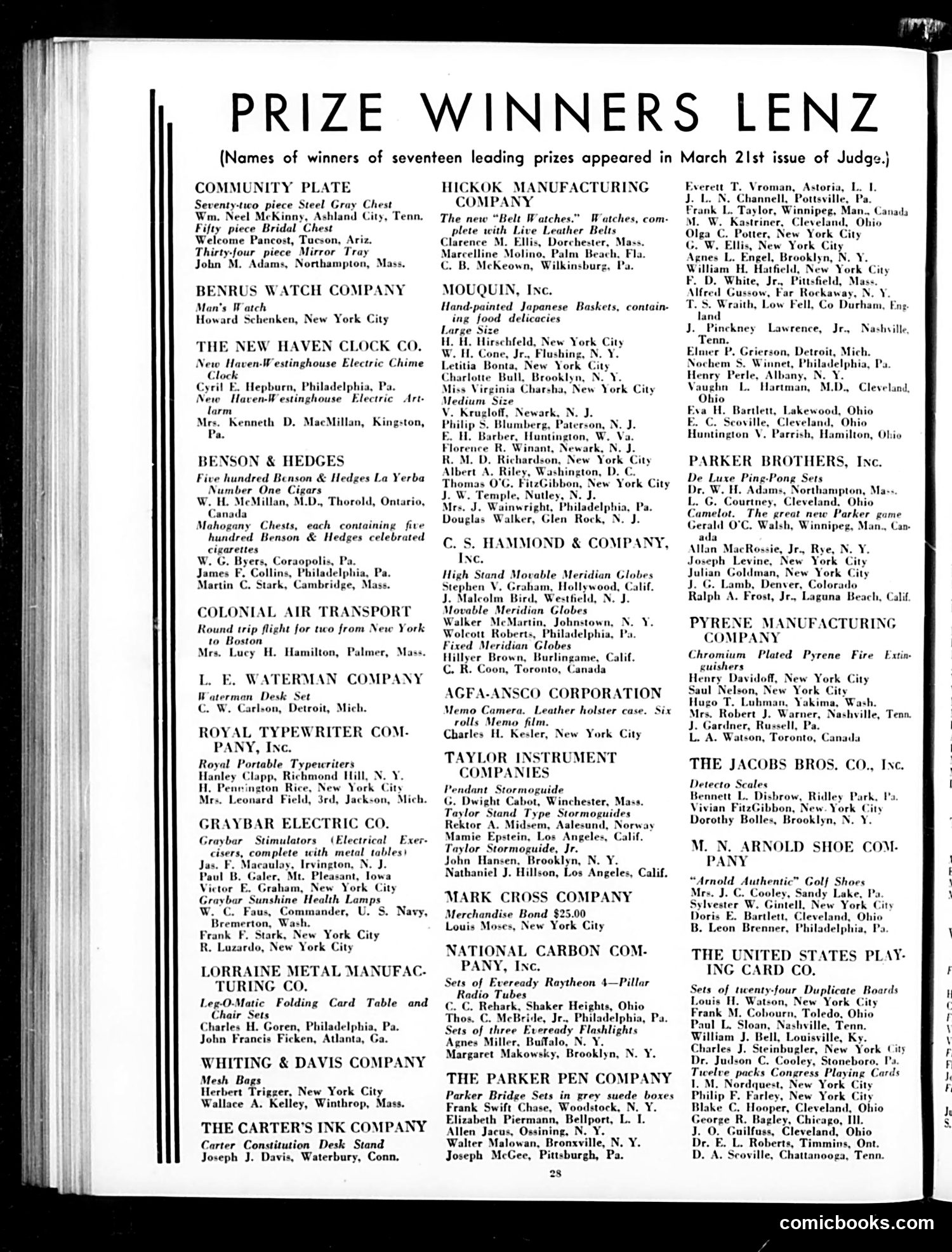 Judge — March 28, 1931 — page 30 of 36