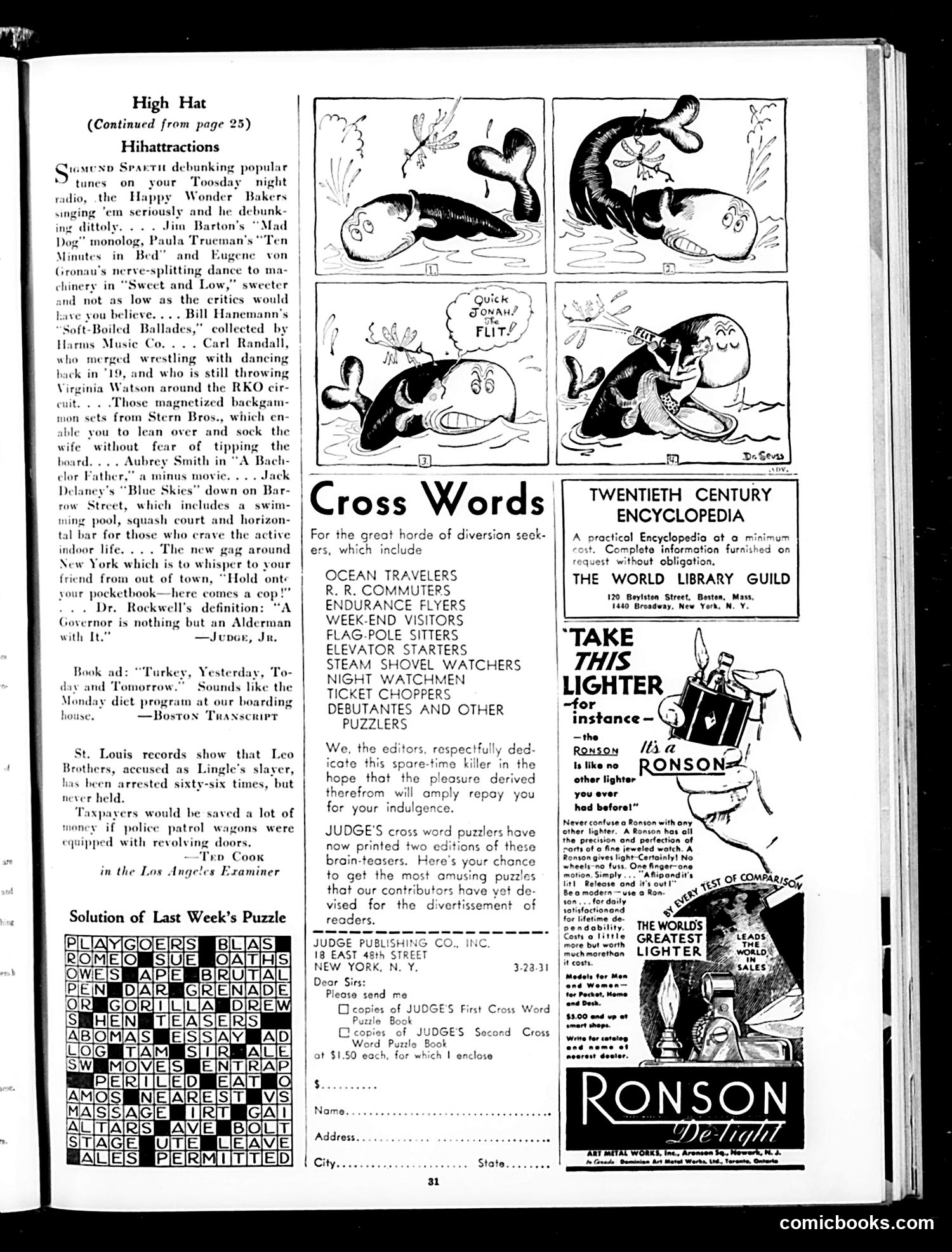 Judge — March 28, 1931 — page 33 of 36