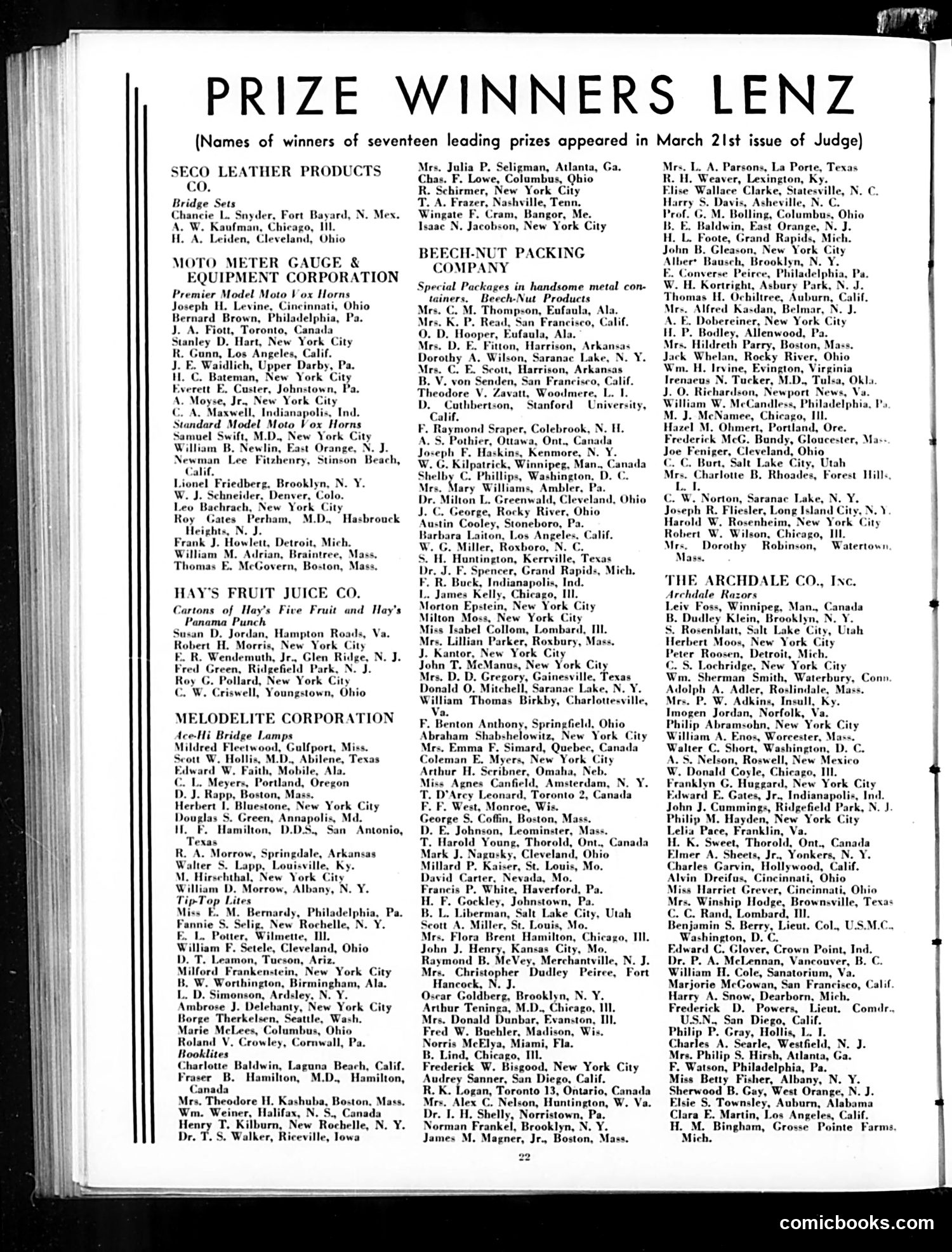 Judge — April 4, 1931 — page 24 of 36