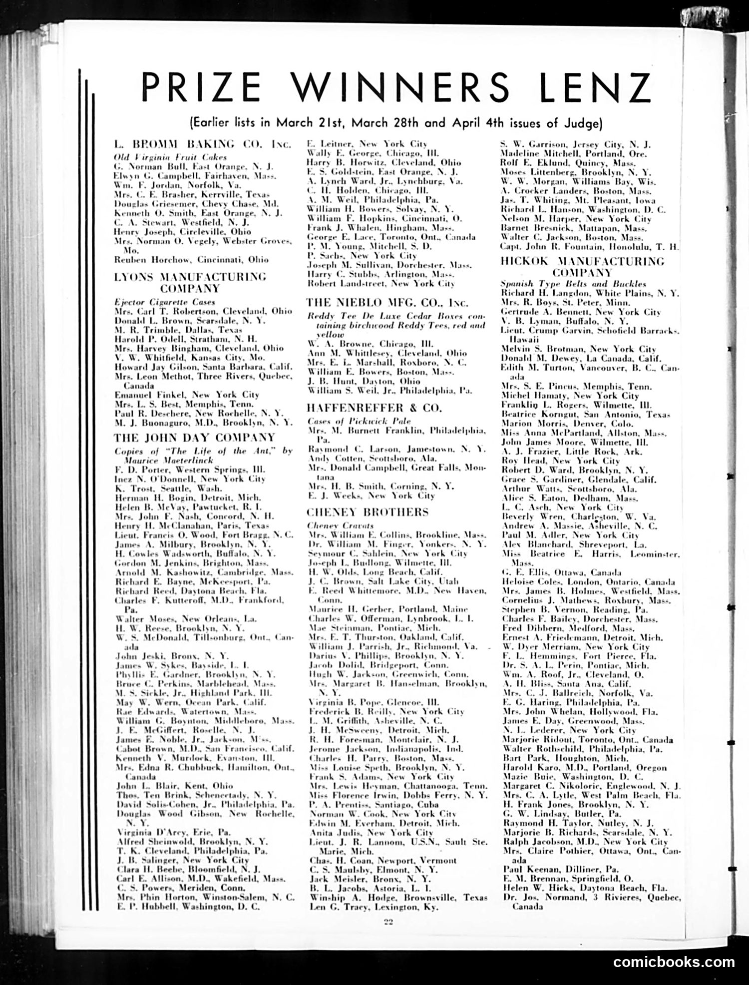 Judge — April 11, 1931 — page 24 of 36