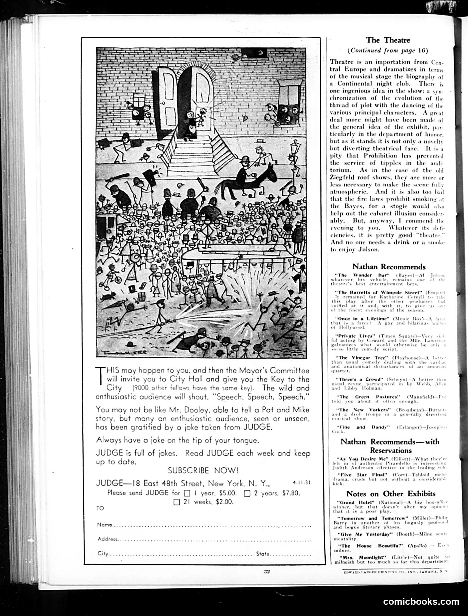 Judge — April 11, 1931 — page 34 of 36