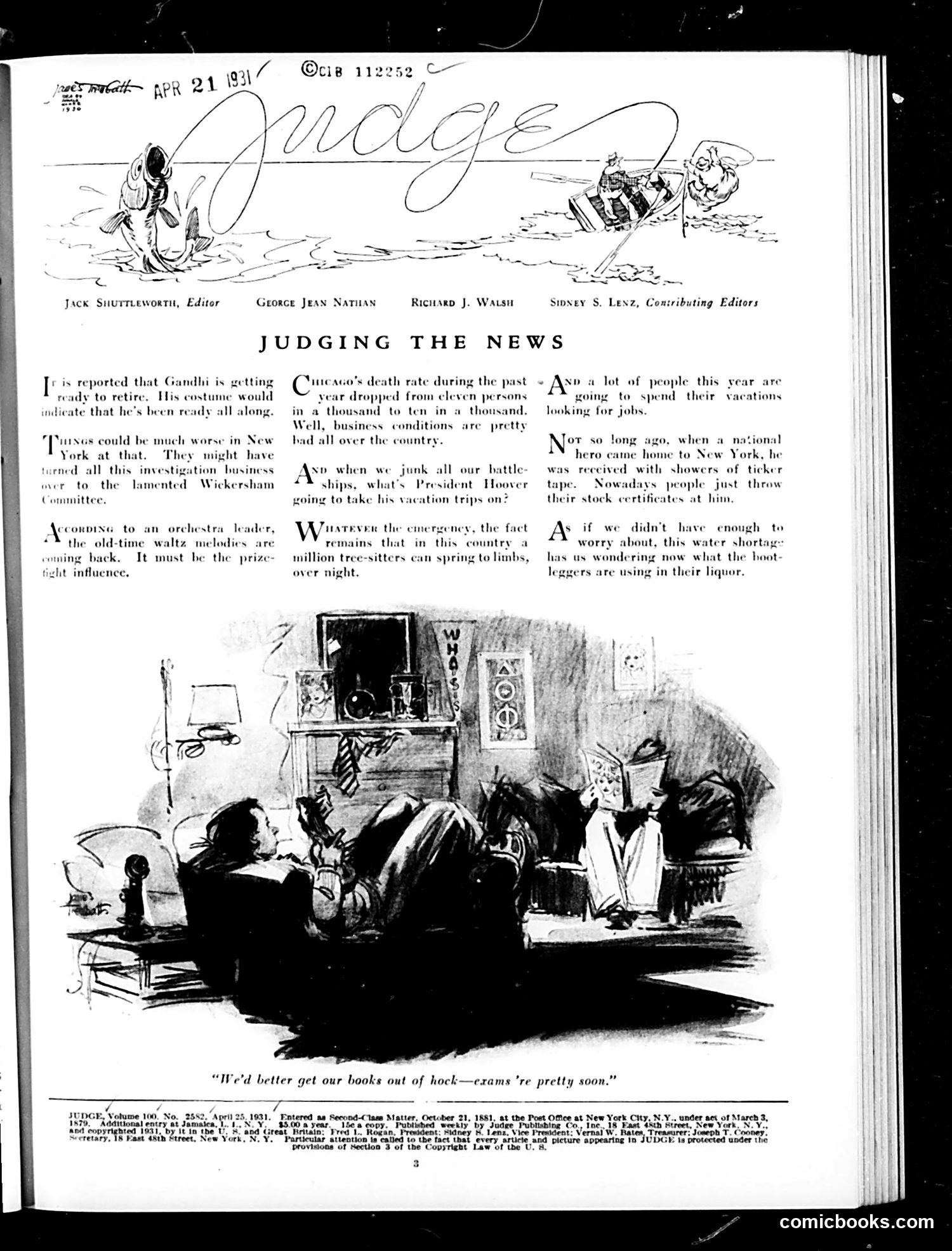 Judge — April 25, 1931 — page 5 of 36