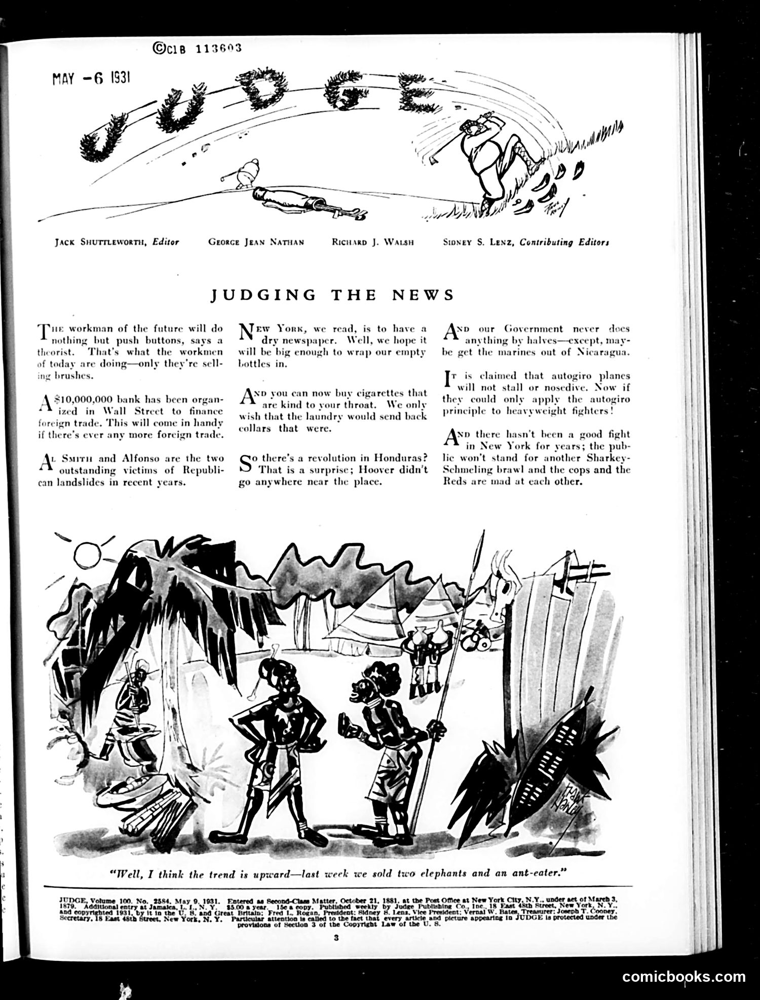 Judge — May 9, 1931 — page 5 of 36