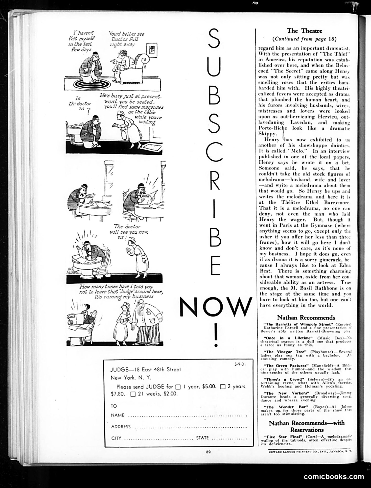 Judge — May 9, 1931 — page 34 of 36