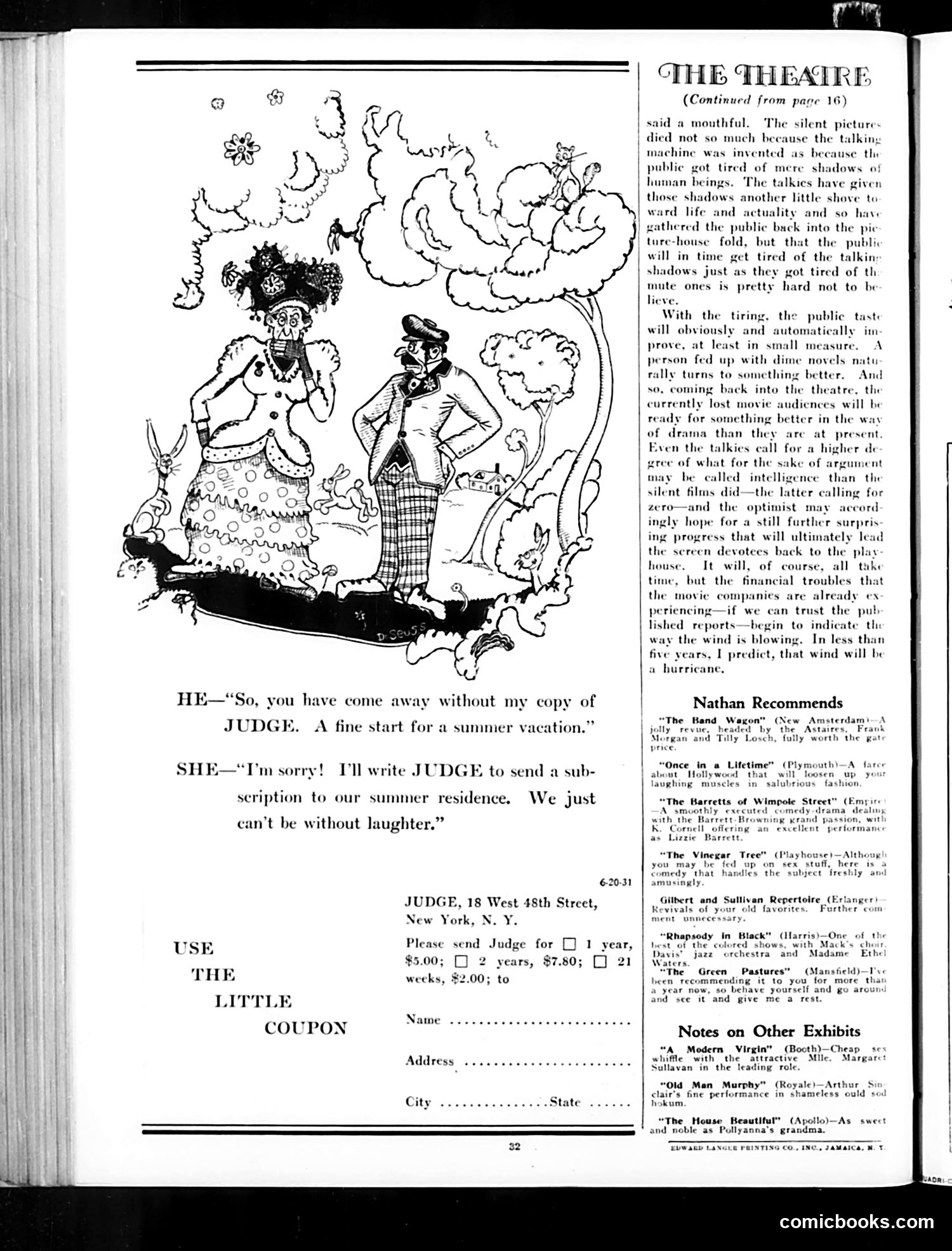 Judge — June 20, 1931 — page 34 of 36