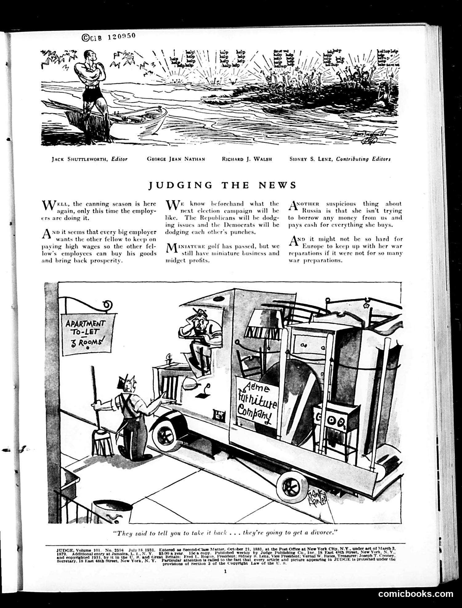Judge — July 18, 1931 — page 3 of 36