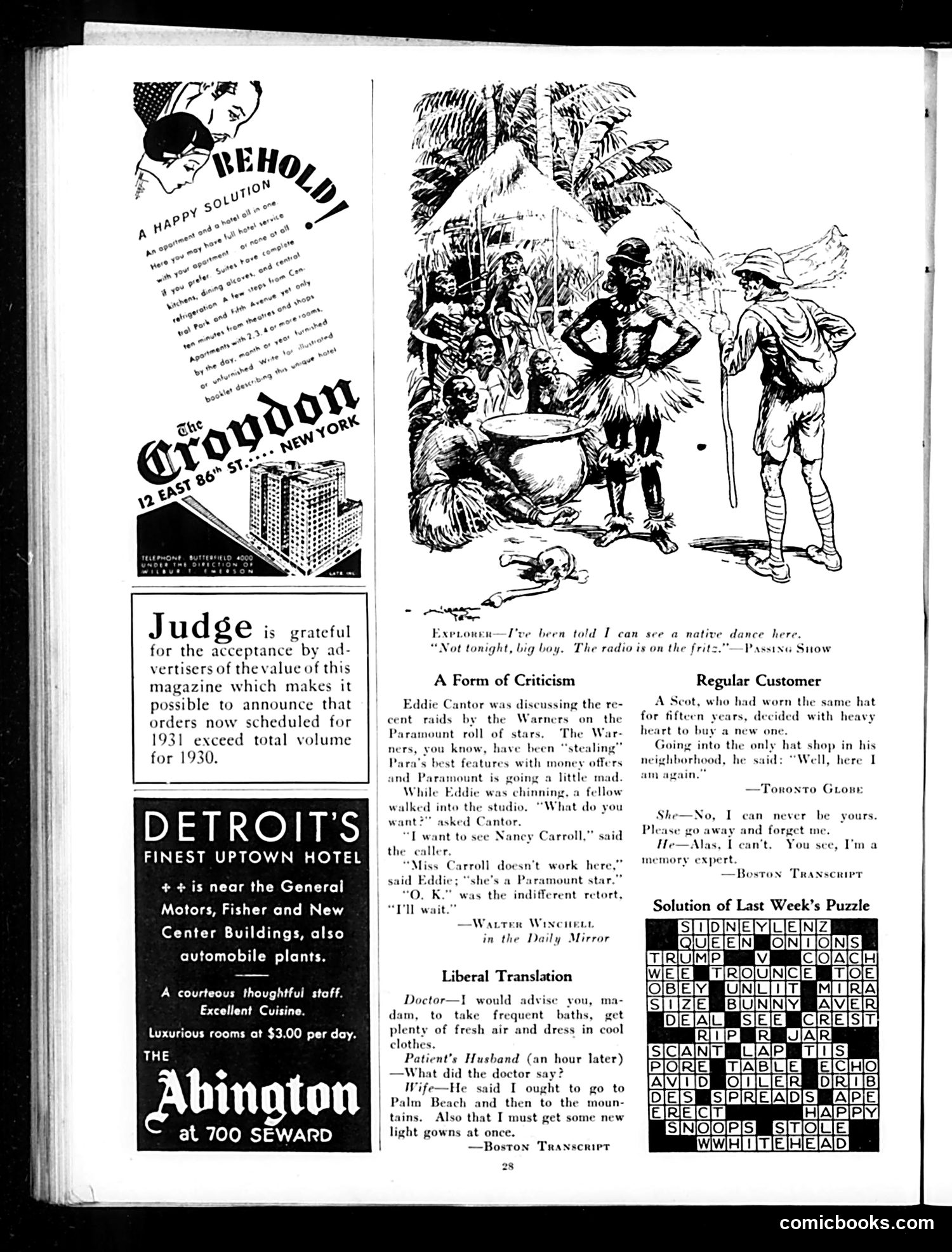 Judge — July 18, 1931 — page 30 of 36