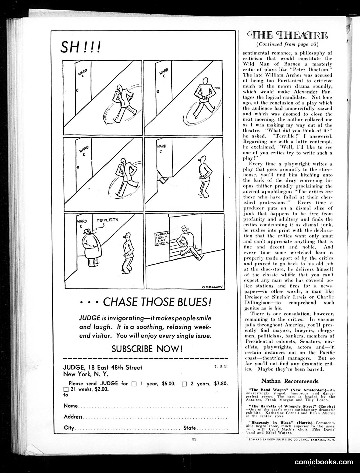Judge — July 18, 1931 — page 34 of 36