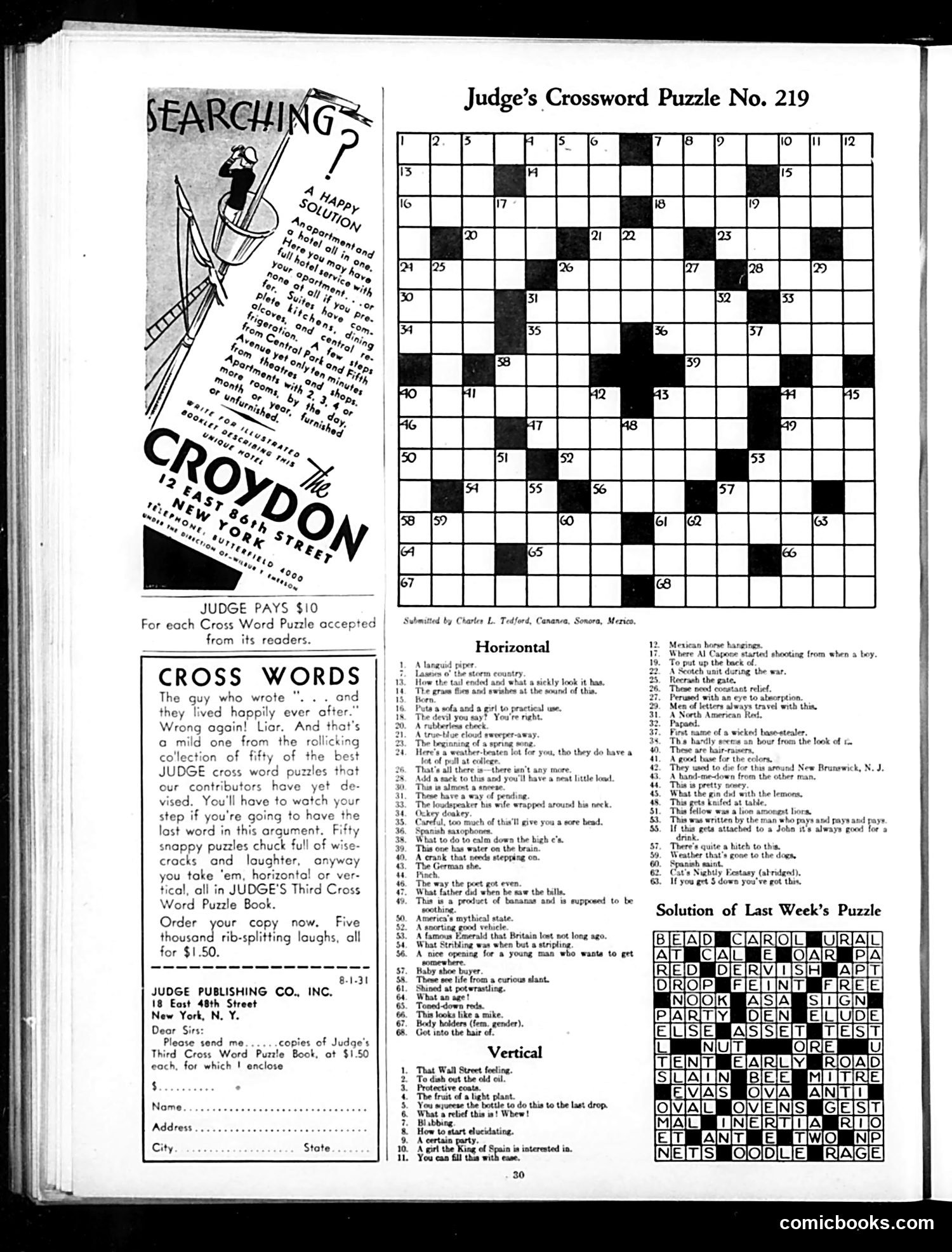 Judge — August 1, 1931 — page 32 of 36