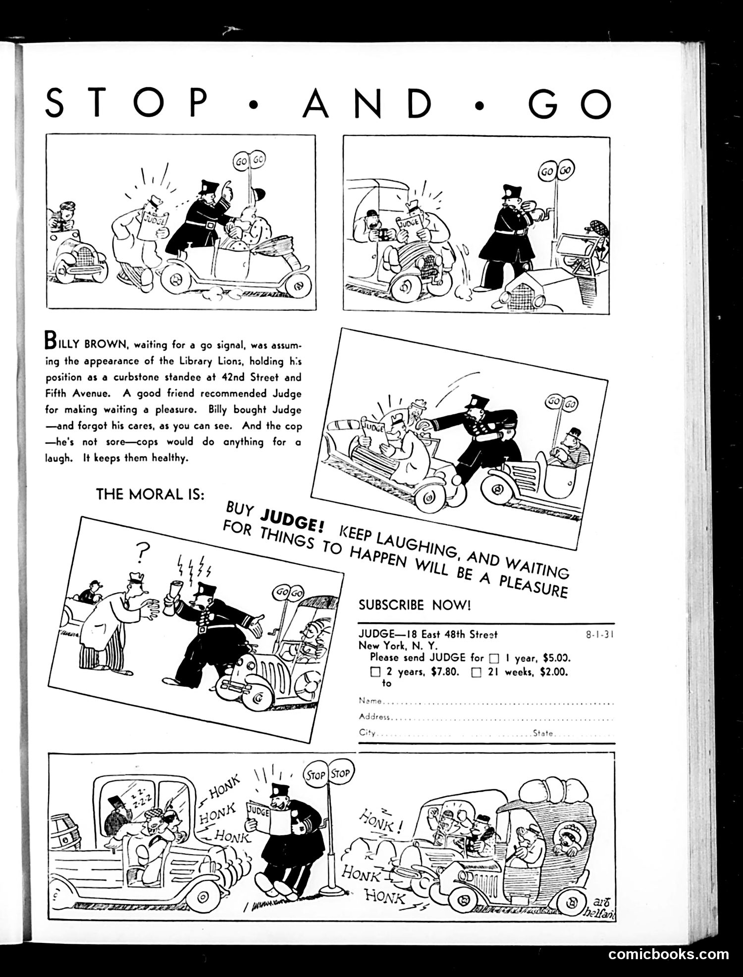 Judge — August 1, 1931 — page 35 of 36