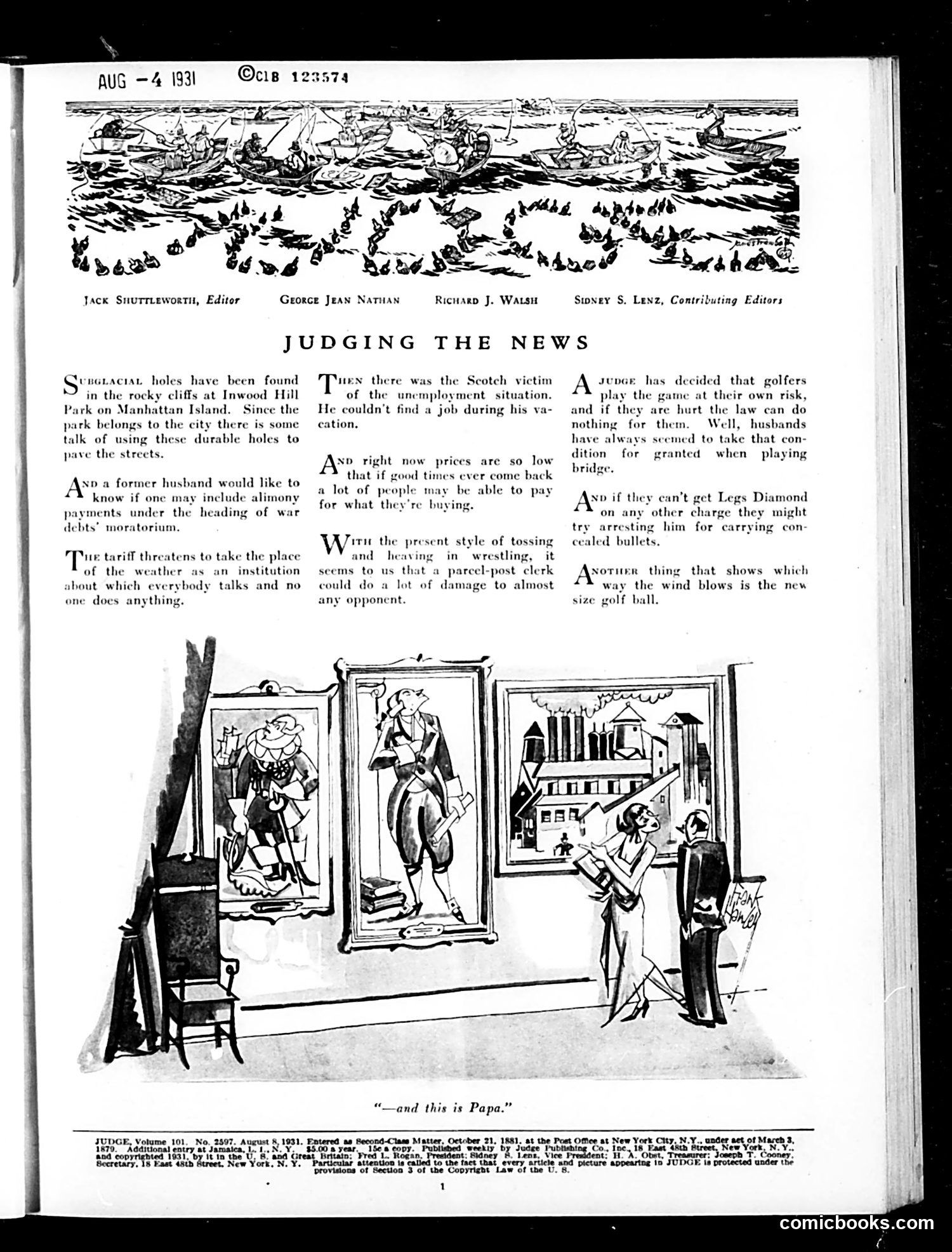 Judge — August 8, 1931 — page 3 of 36