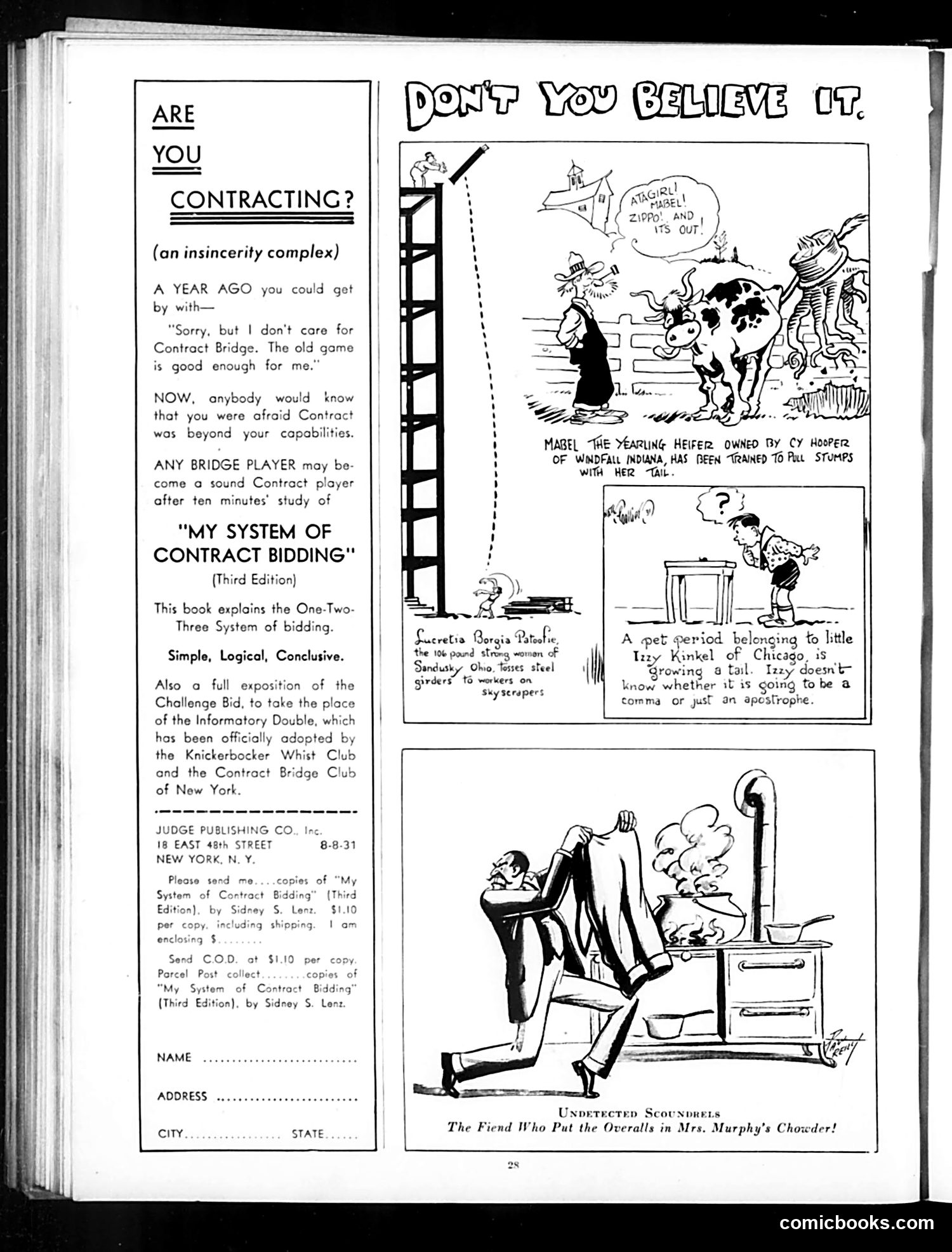 Judge — August 8, 1931 — page 30 of 36