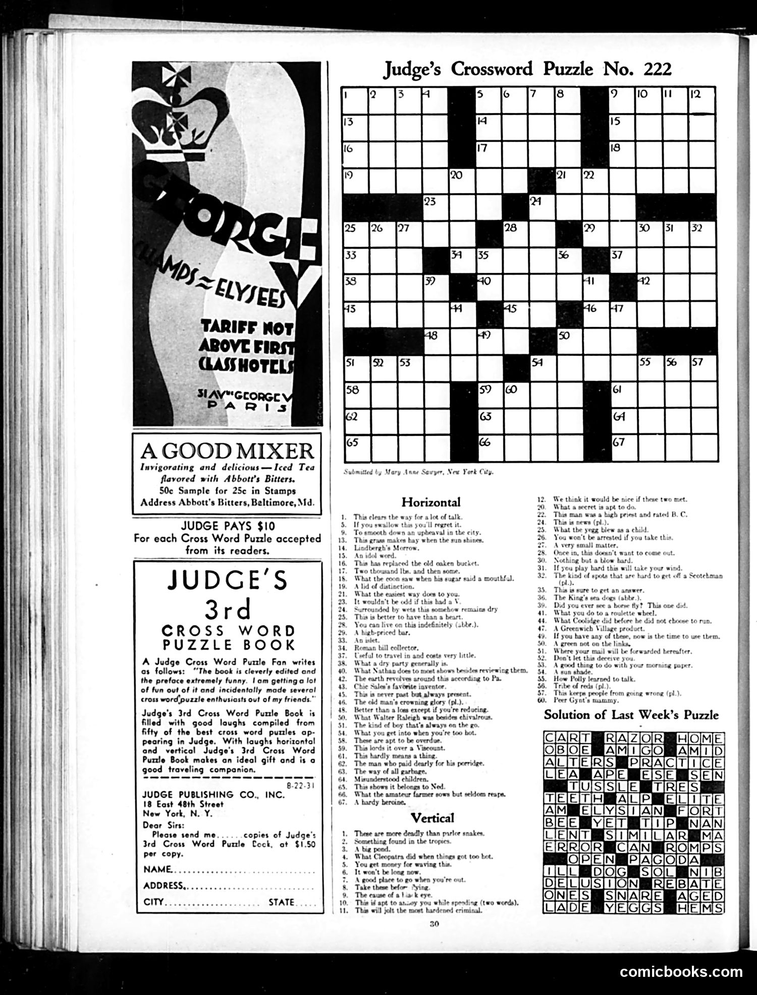 Judge — August 22, 1931 — page 32 of 36