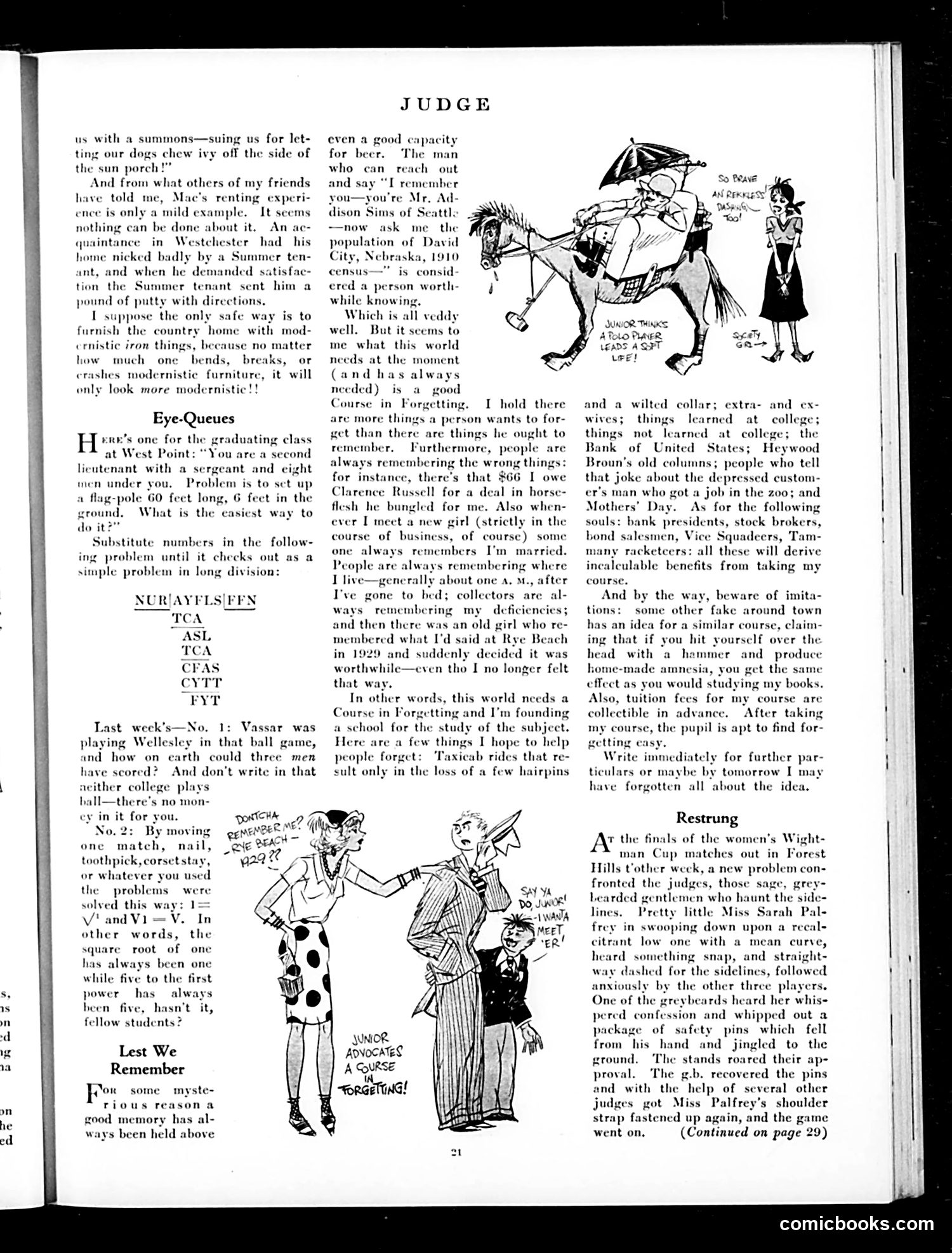Judge — August 29, 1931 — page 23 of 36