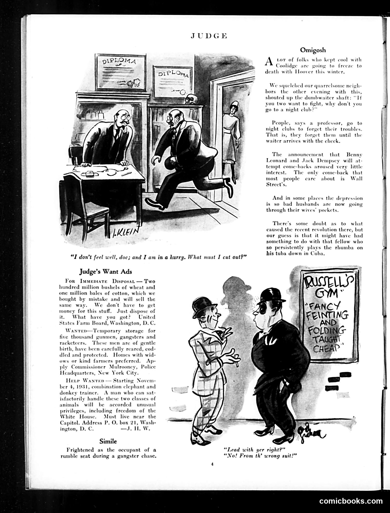Judge — September 26, 1931 — page 6 of 40