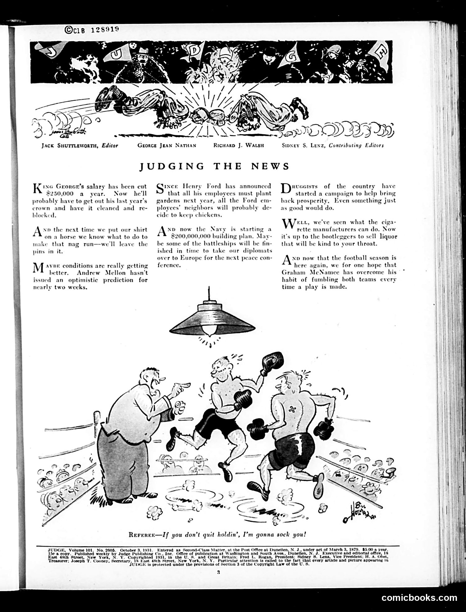 Judge — October 3, 1931 — page 5 of 36