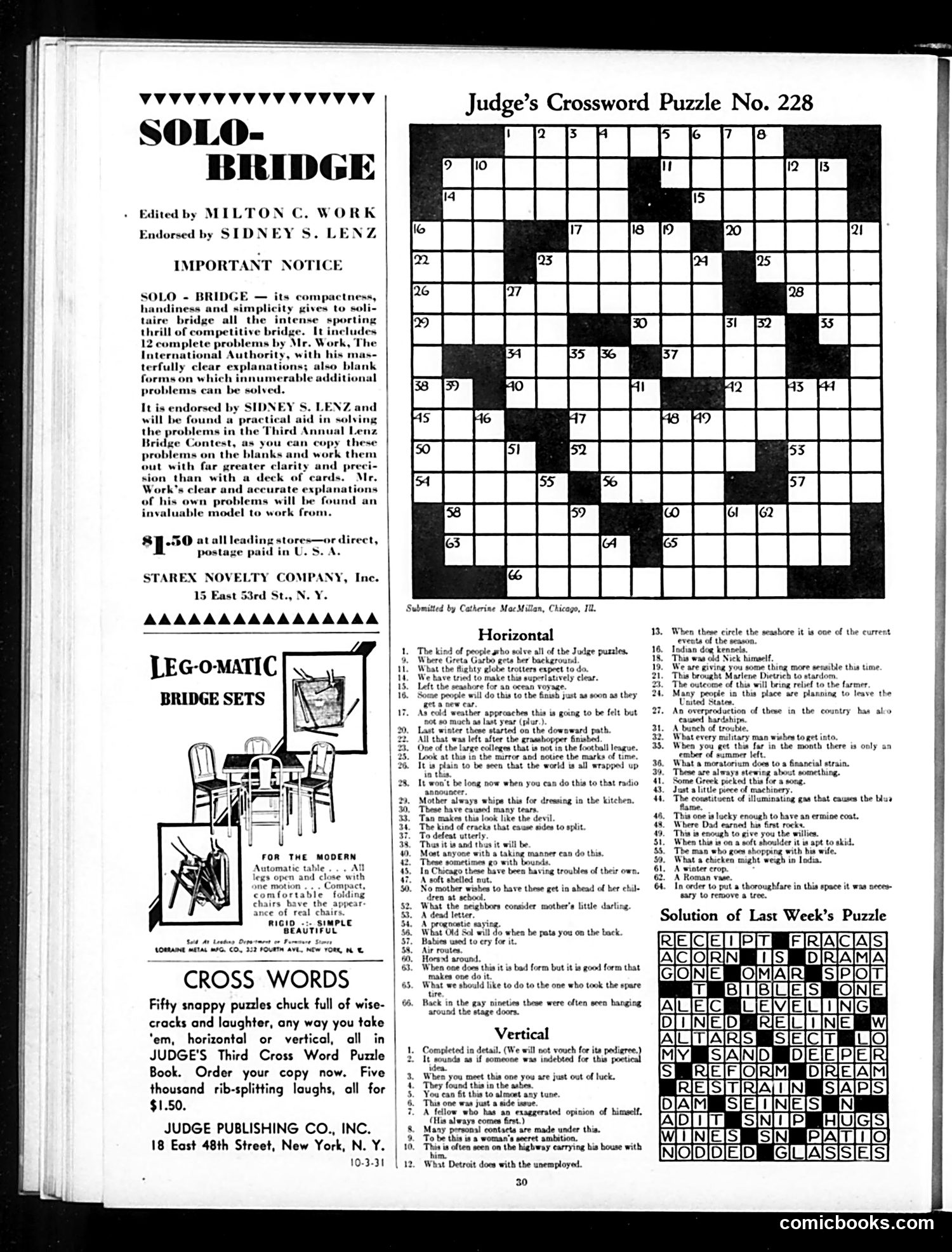 Judge — October 3, 1931 — page 32 of 36