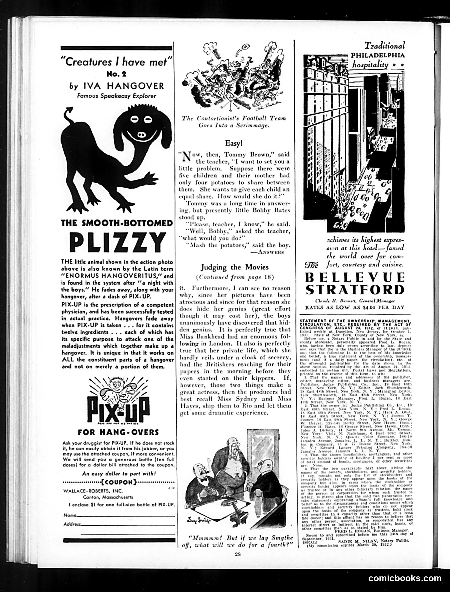 Judge — October 10, 1931 — page 30 of 36