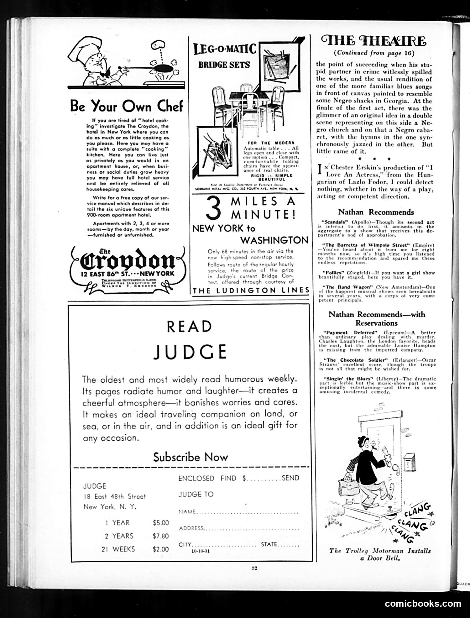 Judge — October 10, 1931 — page 34 of 36
