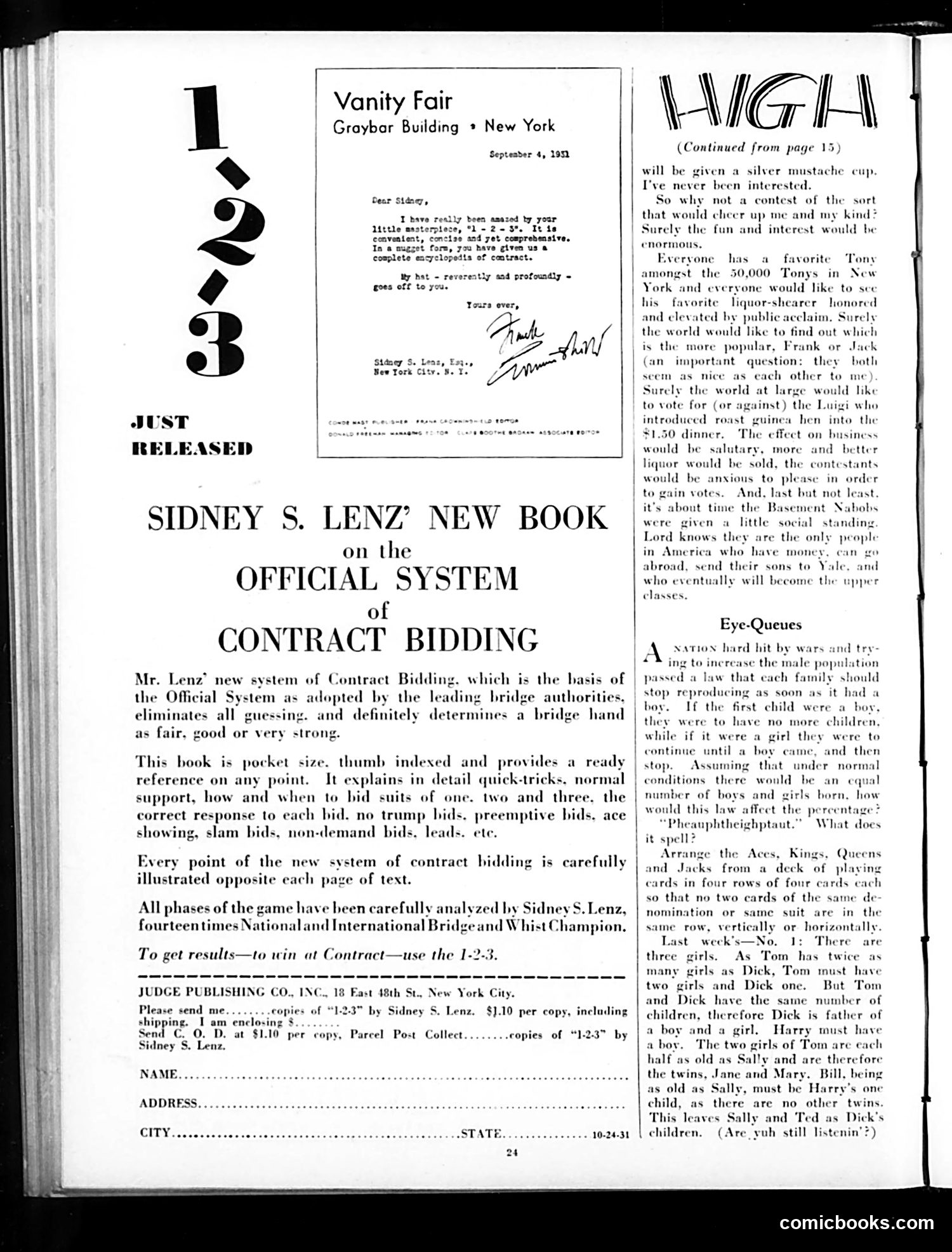 Judge — October 24, 1931 — page 26 of 36