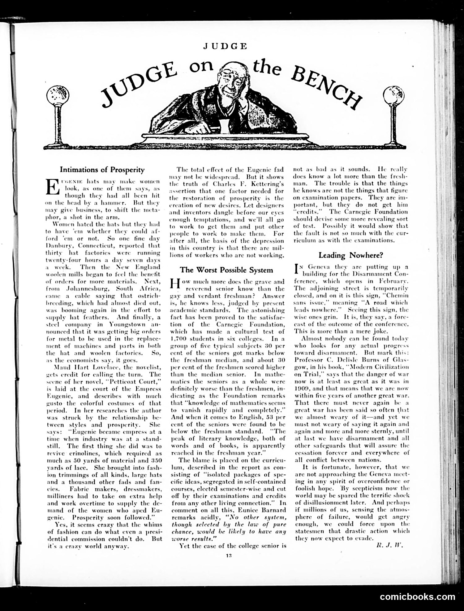 Judge — October 31, 1931 — page 15 of 36