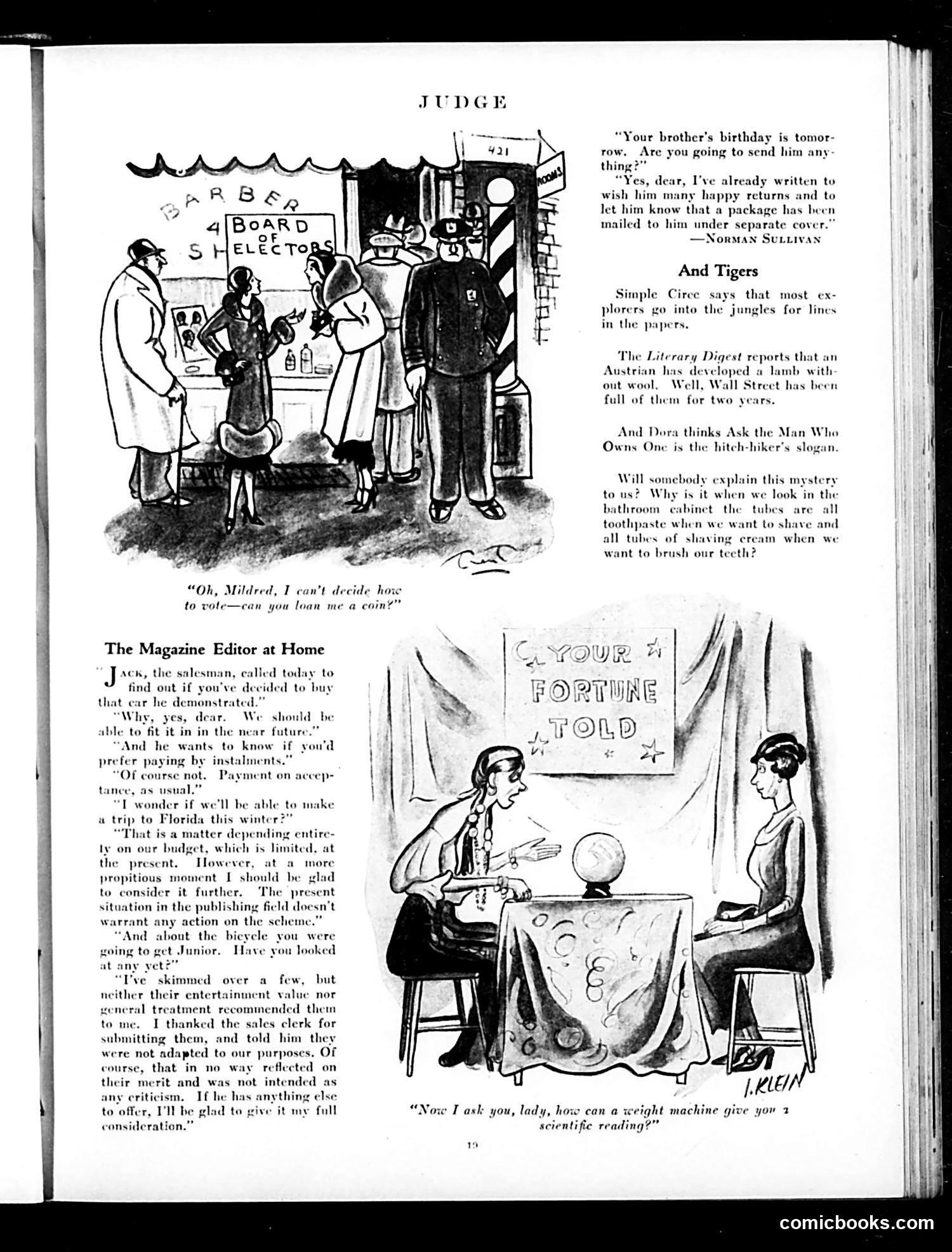 Judge — October 31, 1931 — page 21 of 36
