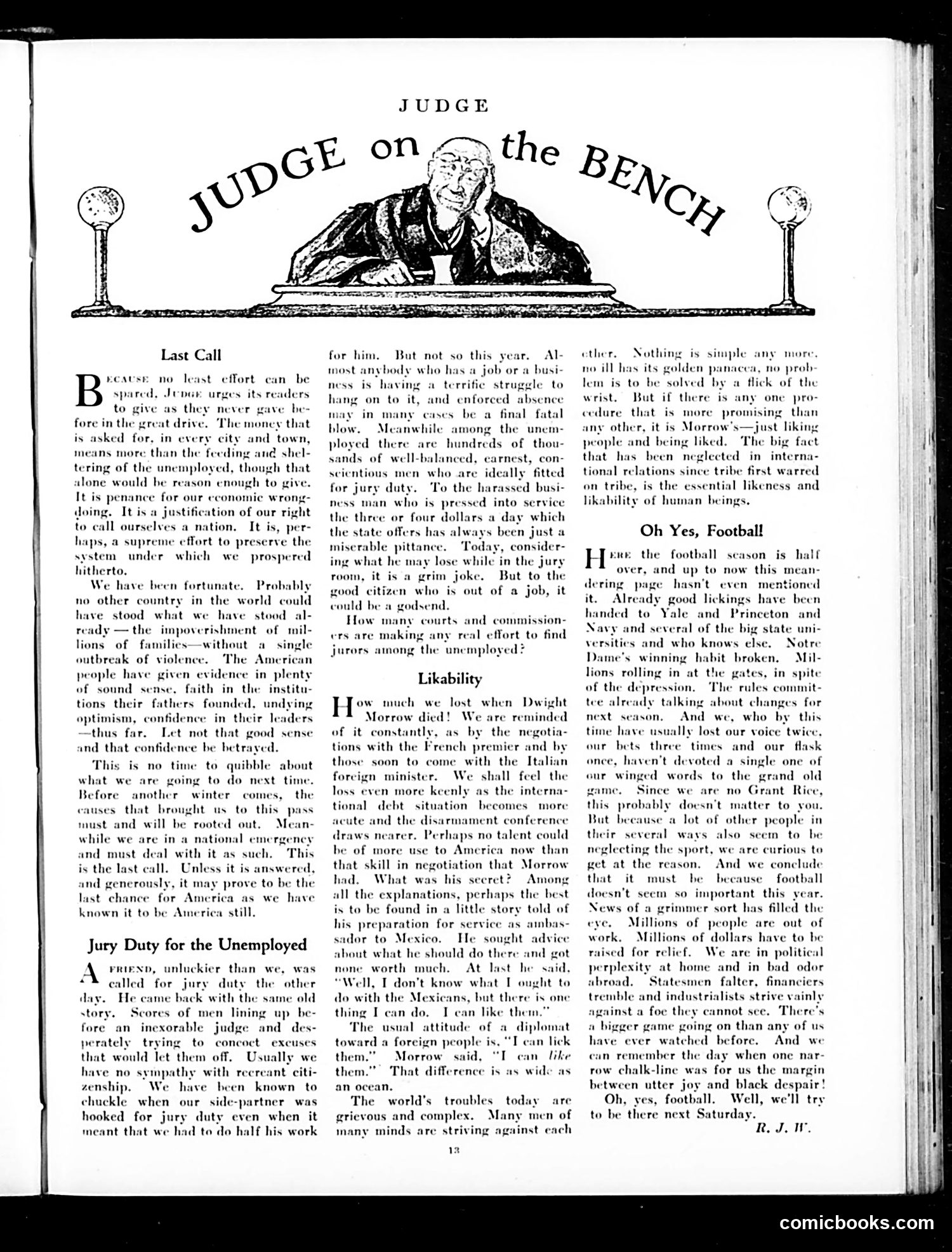 Judge — November 7, 1931 — page 15 of 36