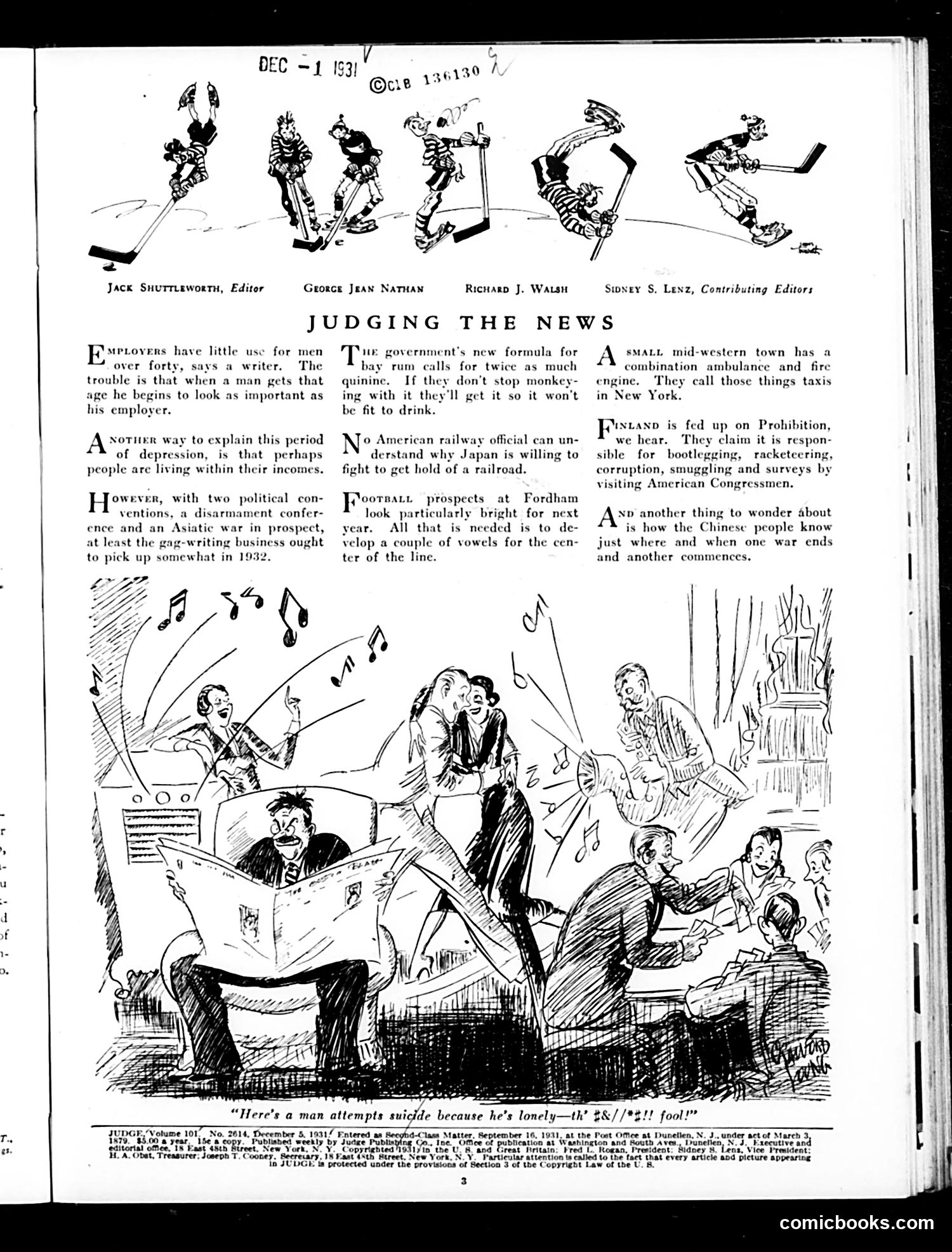Judge — December 5, 1931 — page 5 of 36