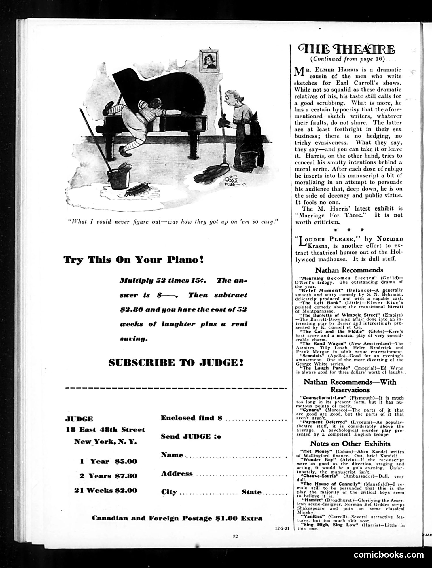 Judge — December 5, 1931 — page 34 of 36