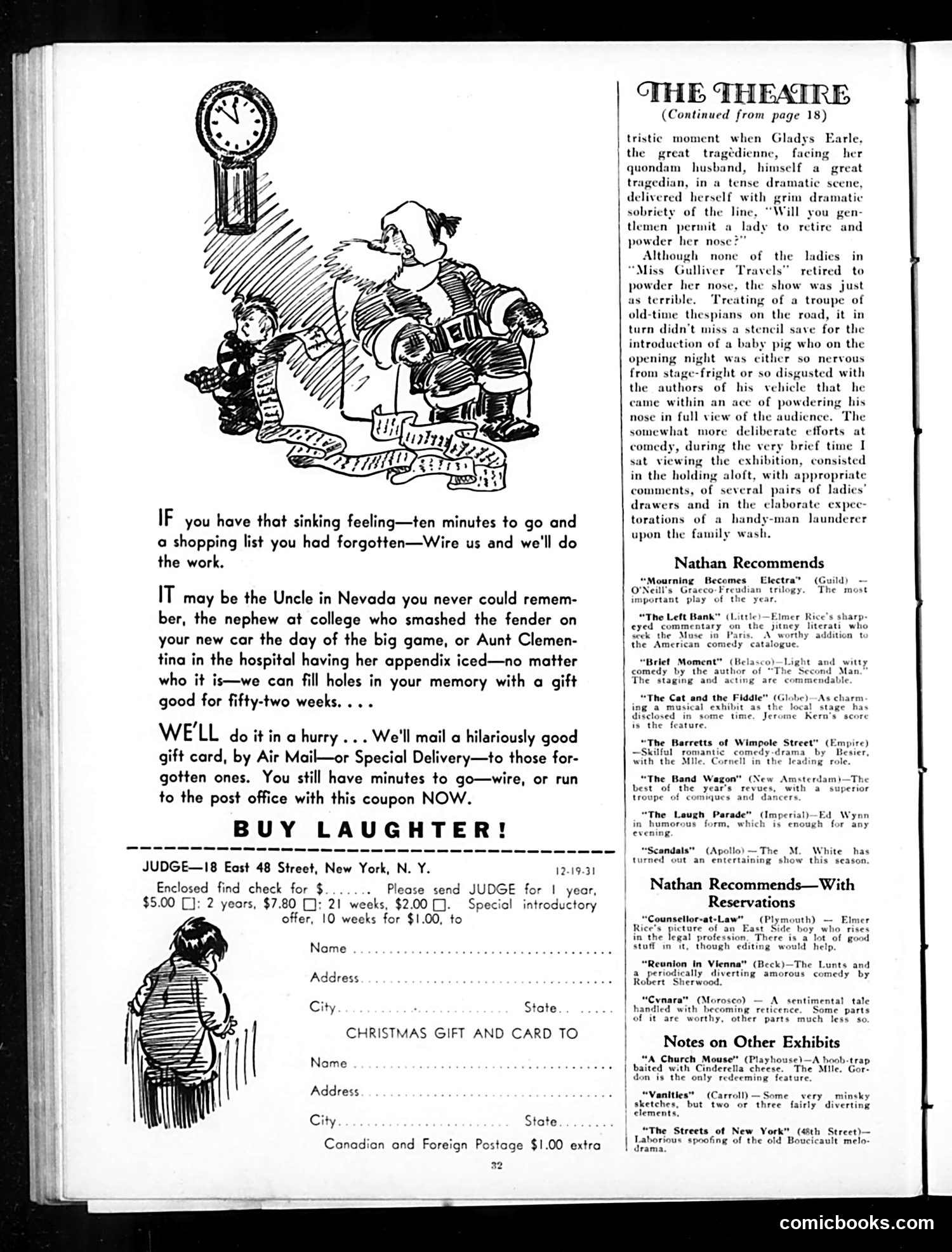 Judge — December 19, 1931 — page 34 of 36