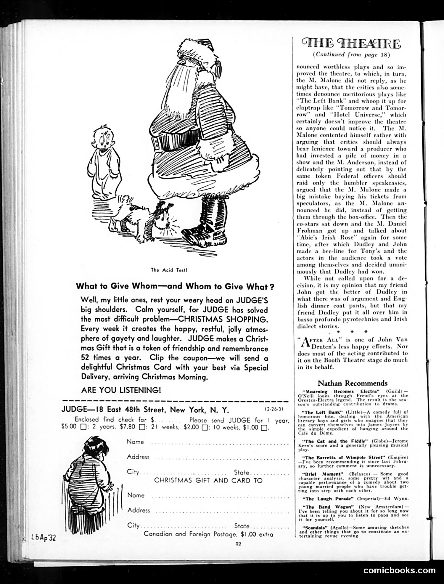 Judge — December 26, 1931 — page 34 of 37