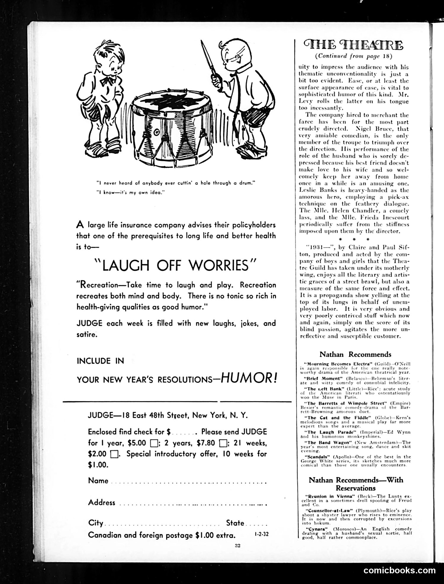 Judge — January 2, 1932 — page 34 of 36