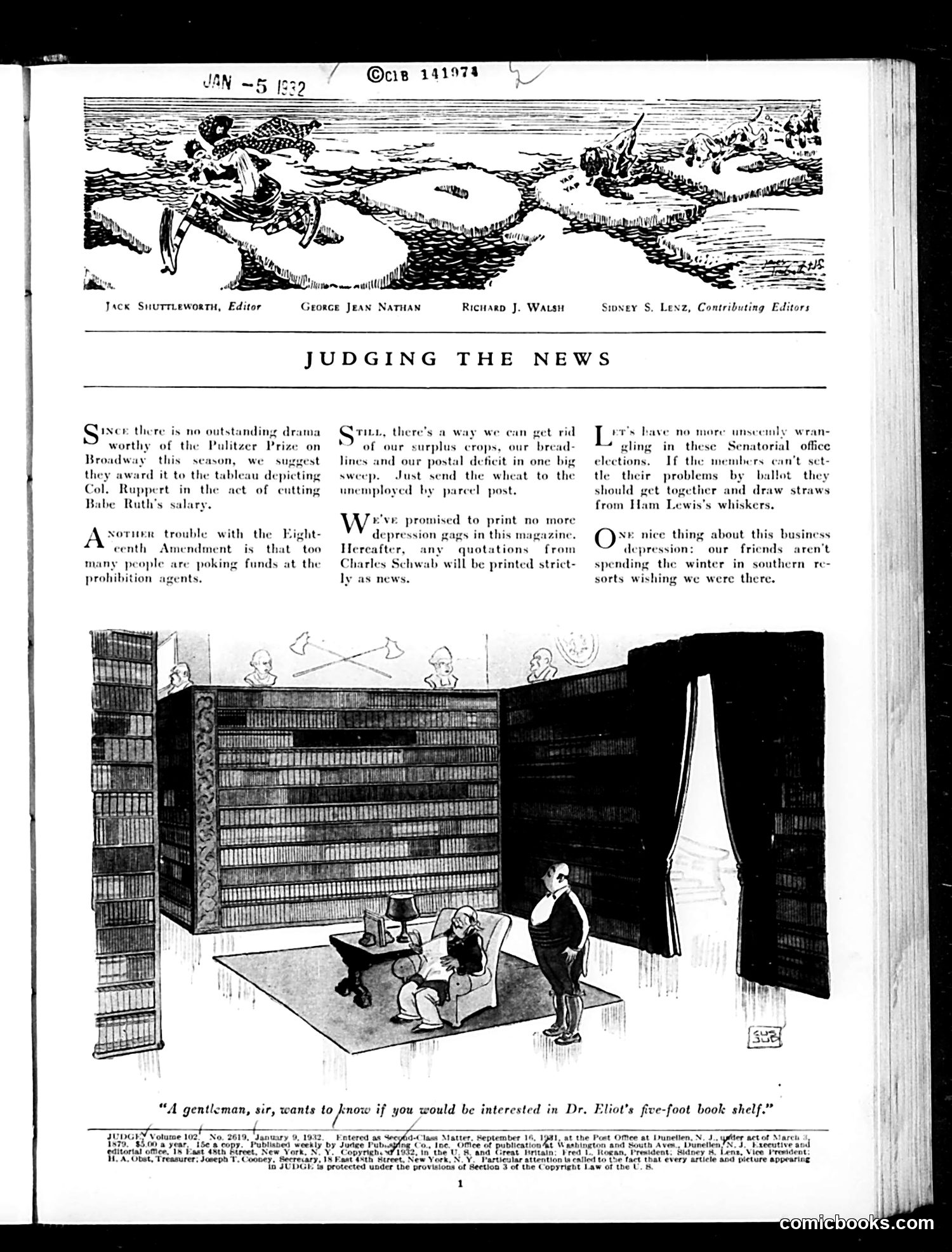Judge — January 9, 1932 — page 3 of 36