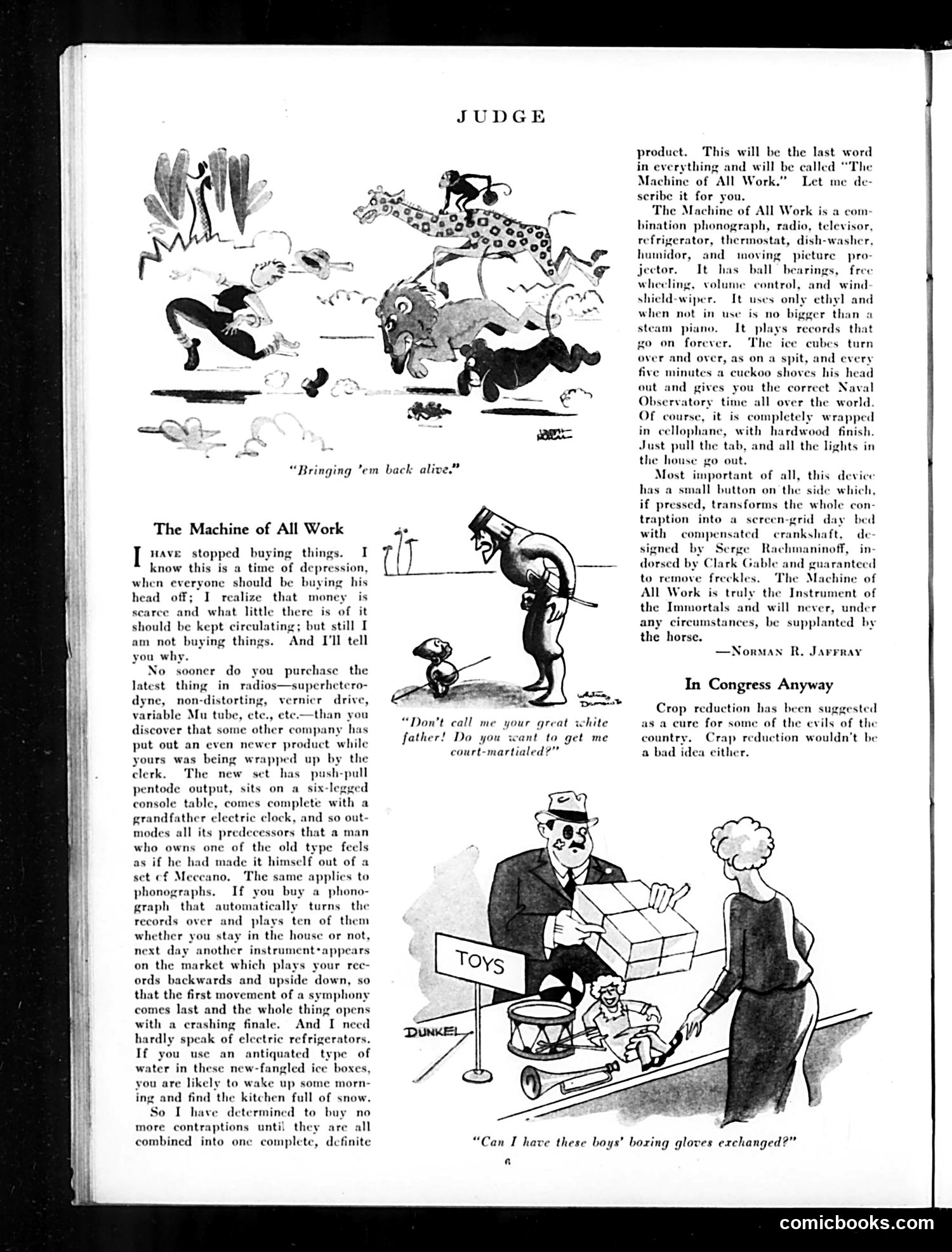 Judge — January 9, 1932 — page 8 of 36
