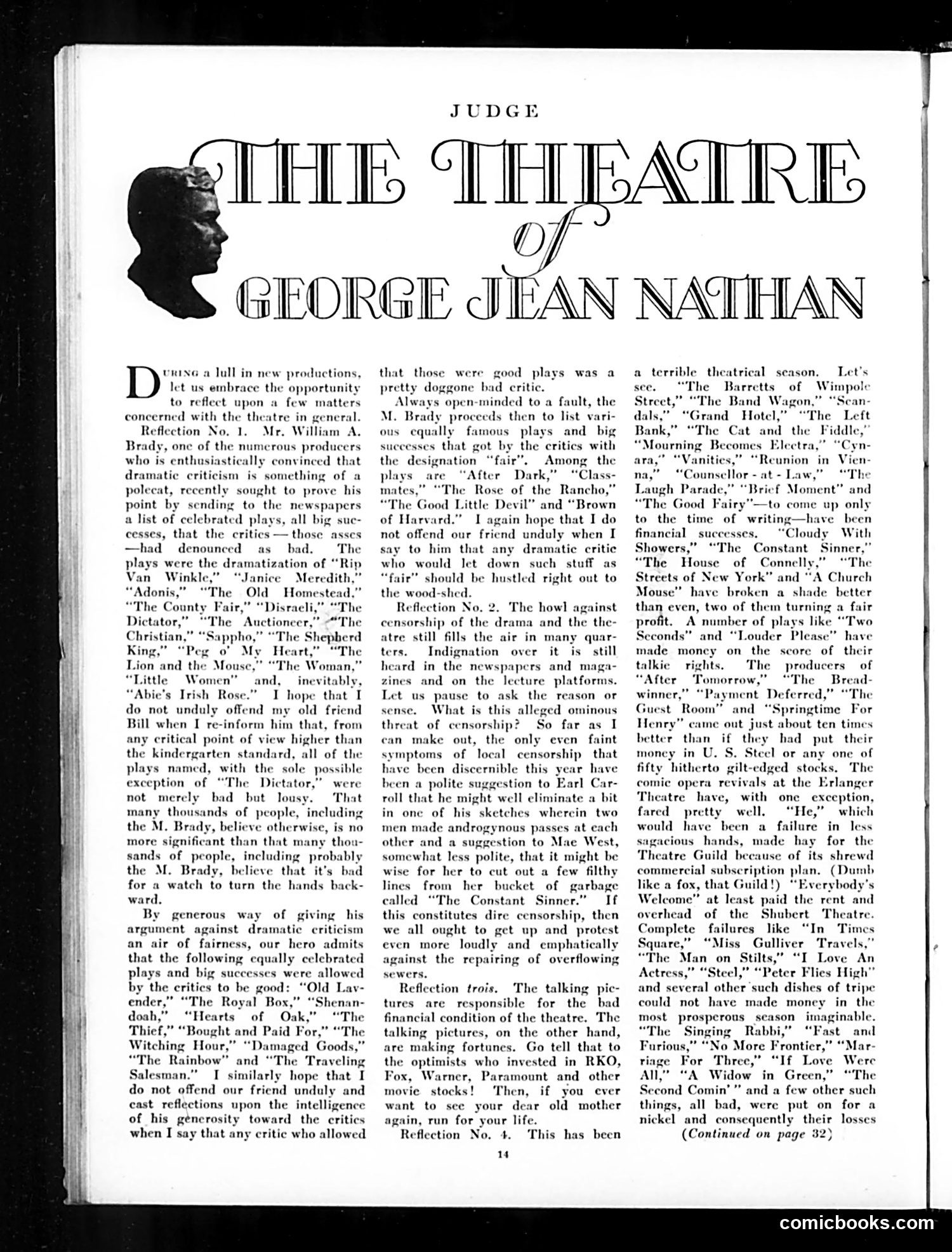 Judge — January 9, 1932 — page 16 of 36