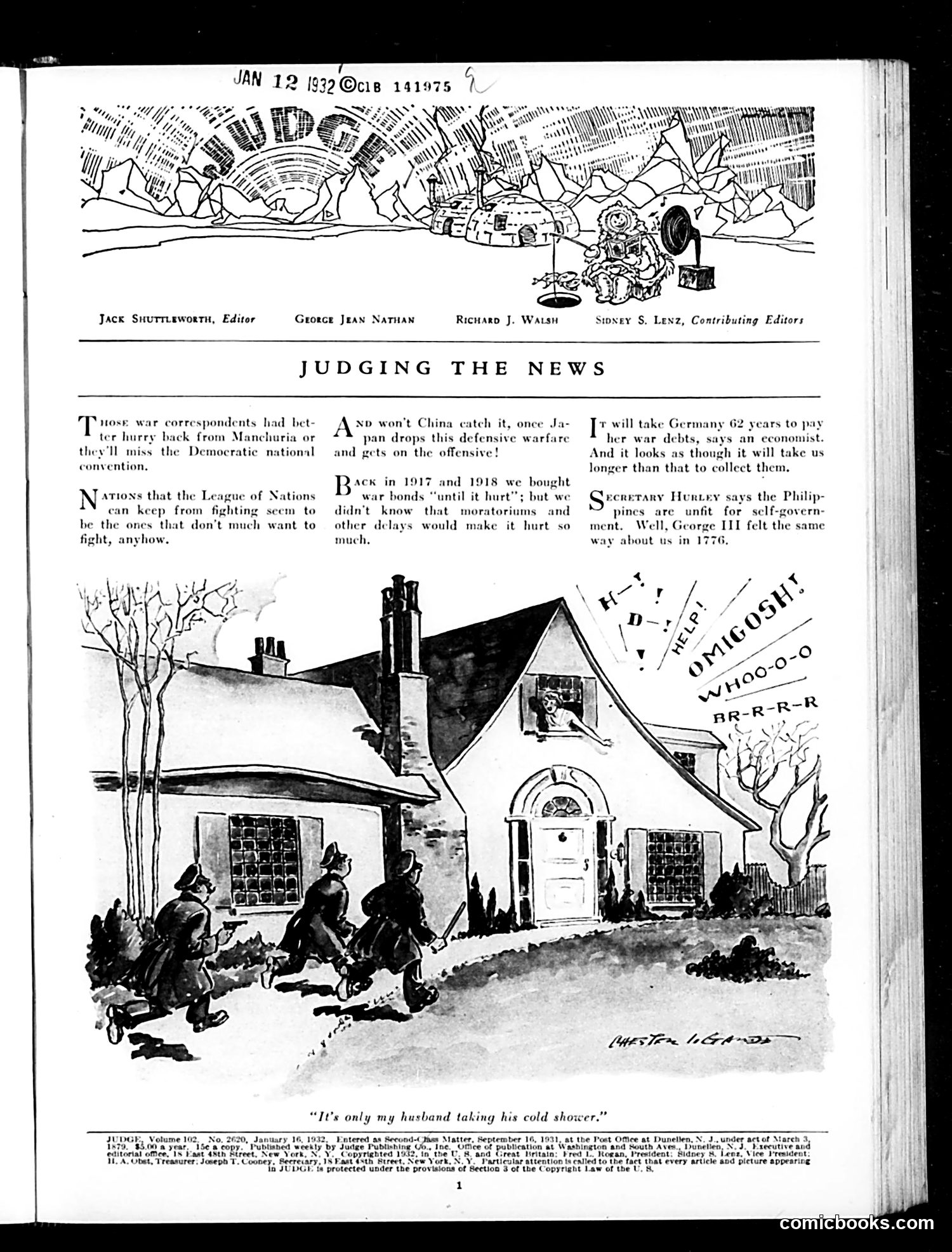Judge — January 16, 1932 — page 3 of 36