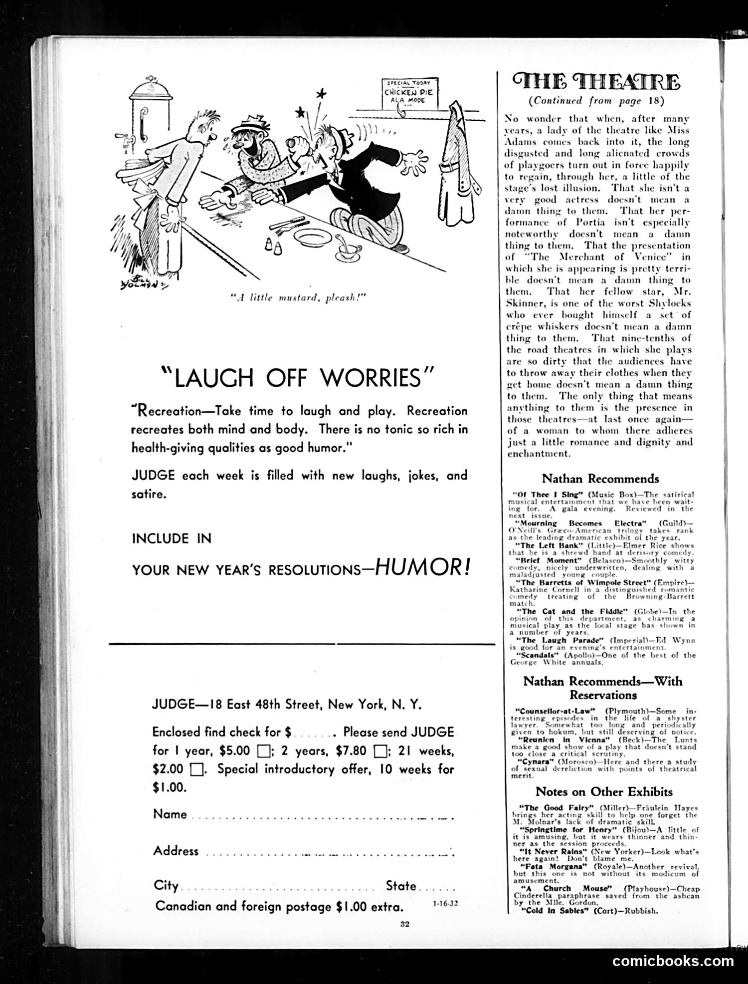 Judge — January 16, 1932 — page 34 of 36